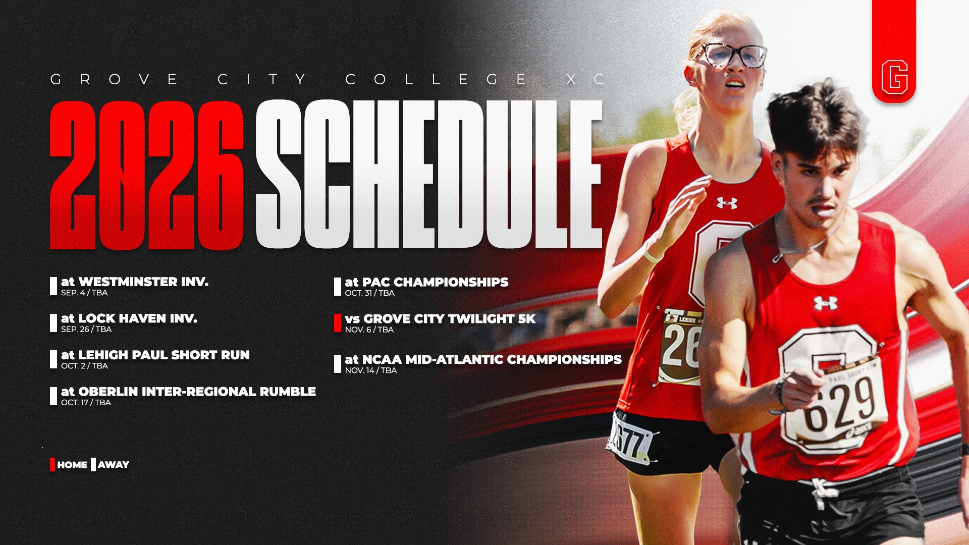 2026 XC Schedule