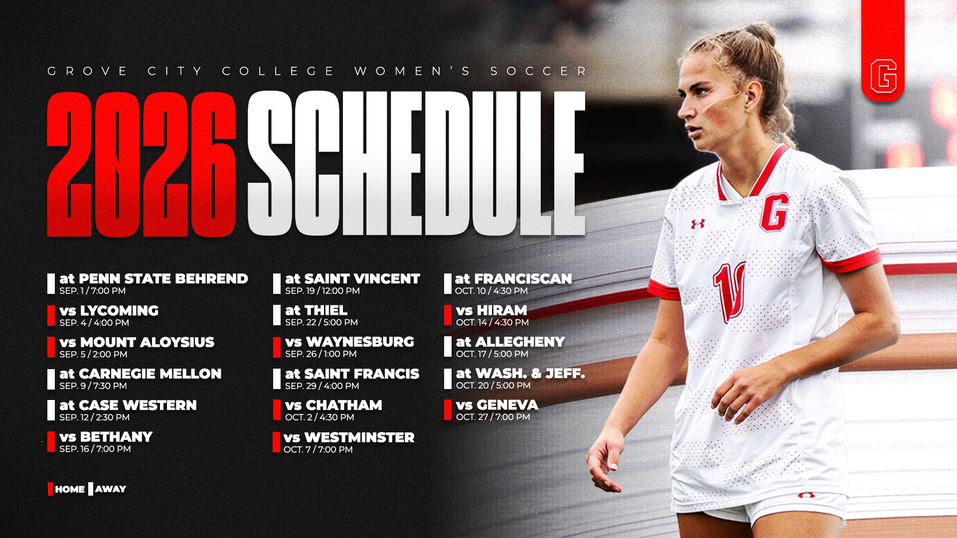 2026 WSOC Schedule