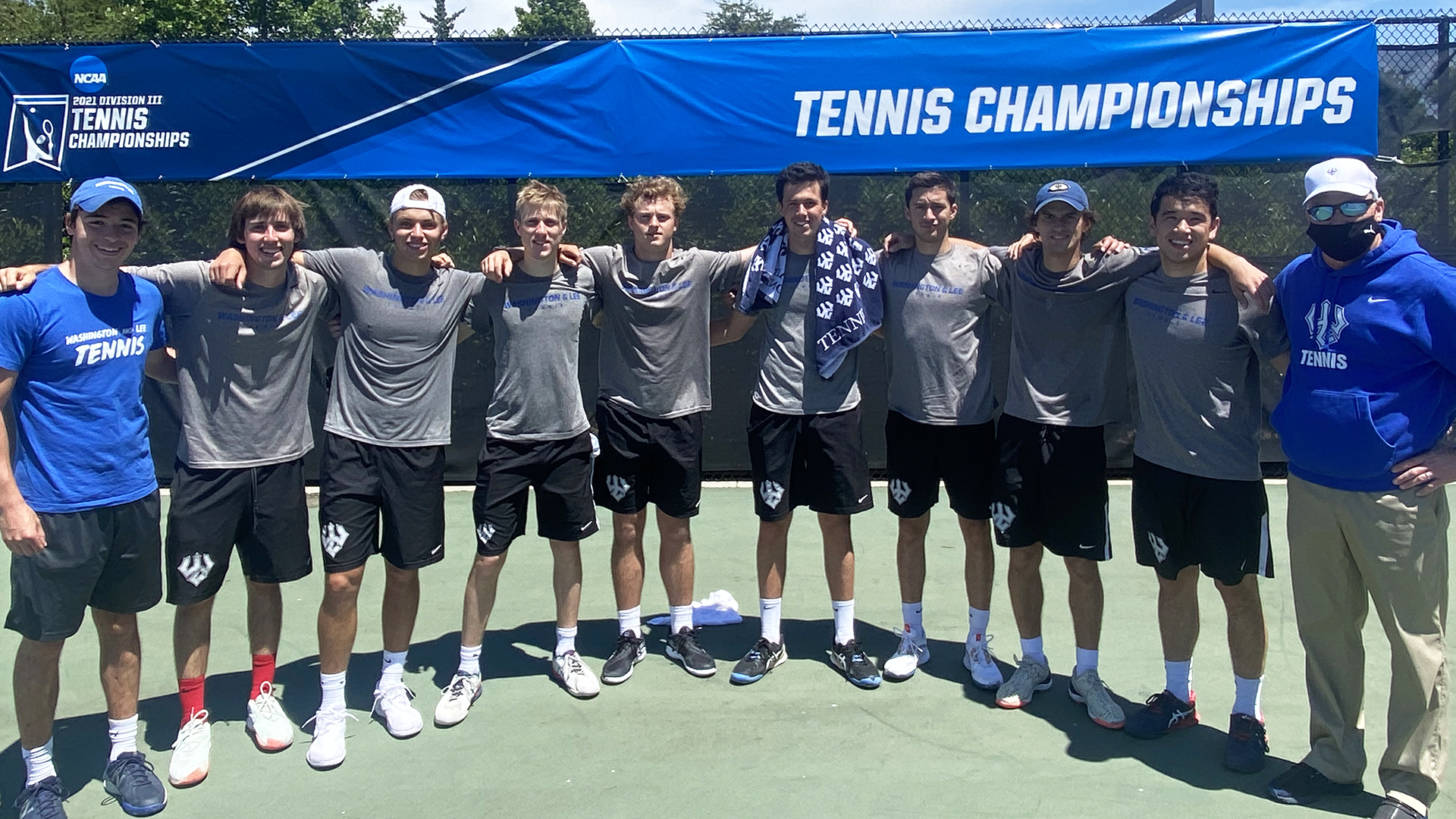 W&L Men's Tennis Wins NCAA Tournament Opener Washington and Lee