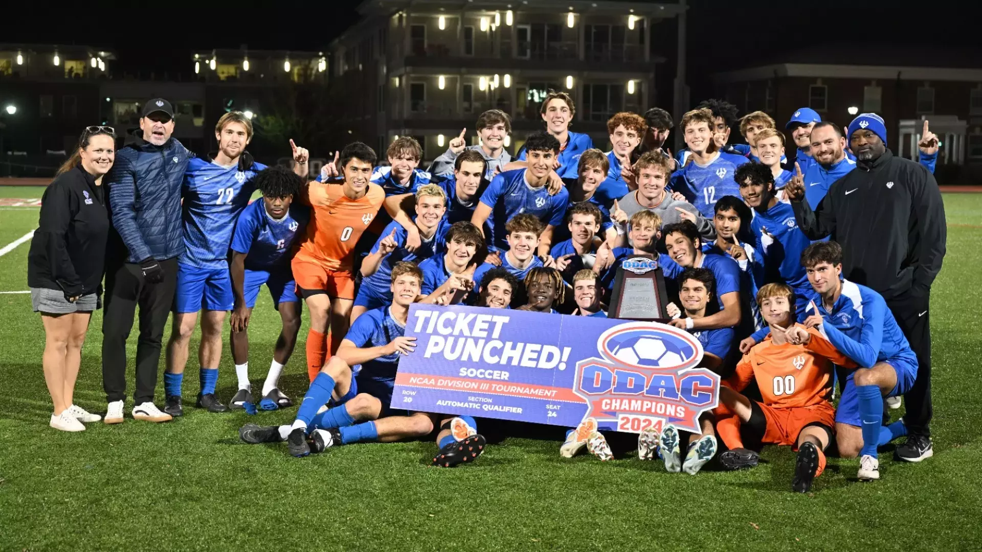 W&L Men's Soccer 2024 ODAC Champions