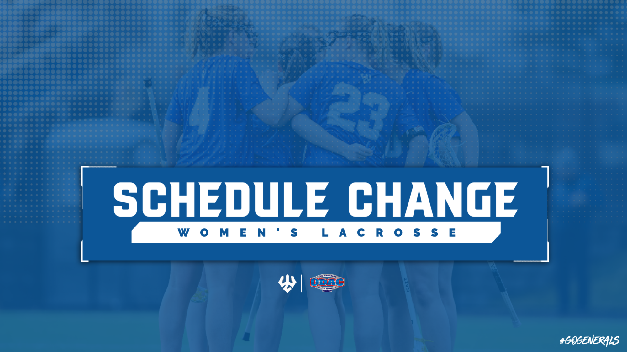 Women's Lacrosse Schedule Change