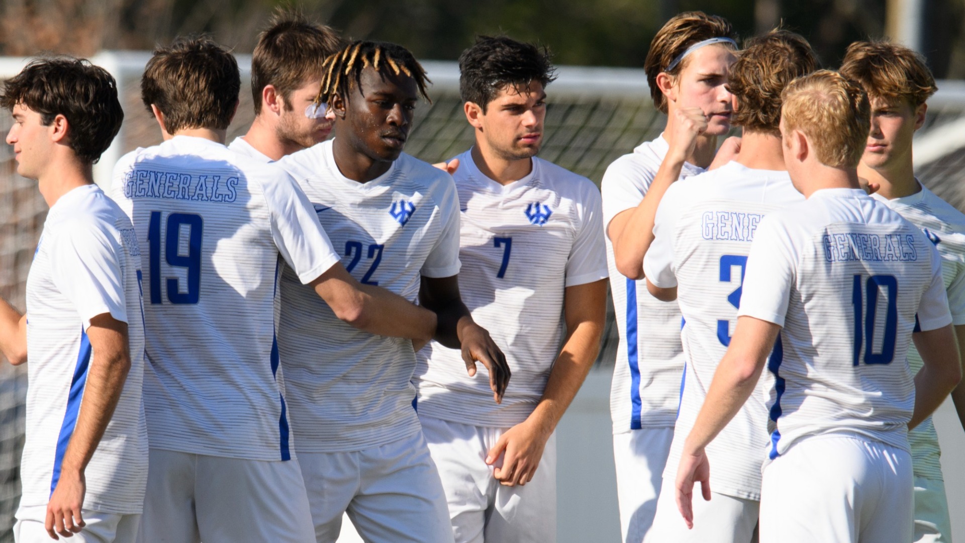 Men's soccer players