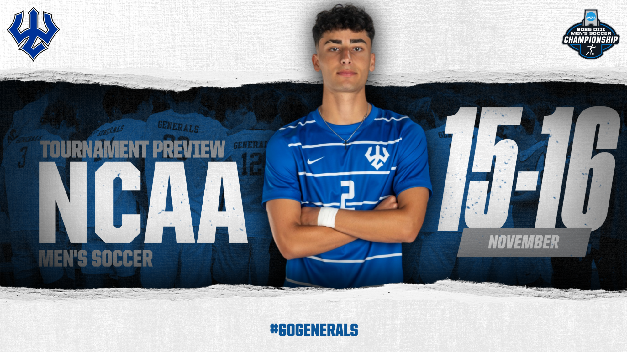 W&L Men's Soccer 2025 NCAA Tournament - Nov. 15-16