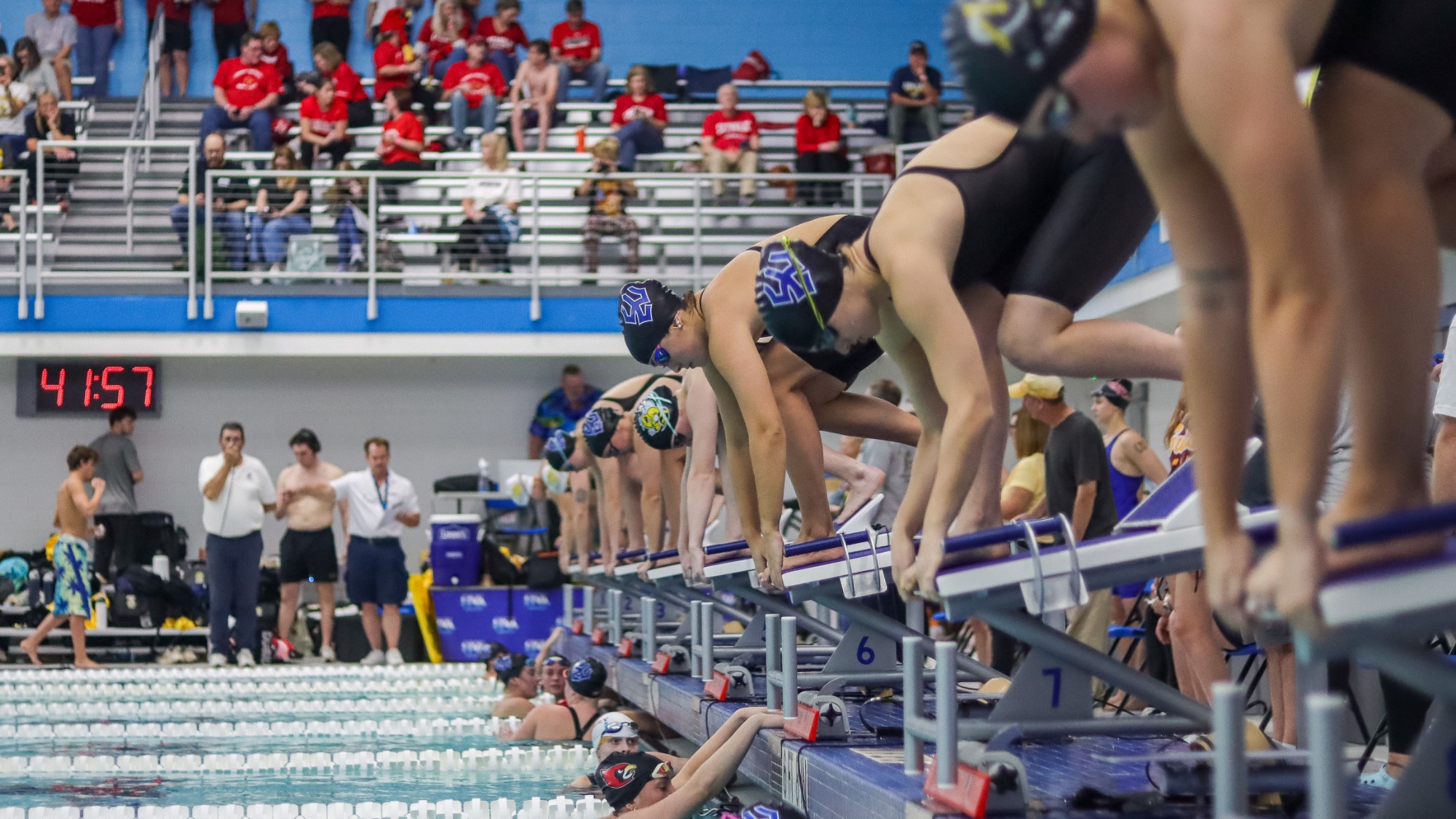 WSWim Starting blocks at RMC - 2025 