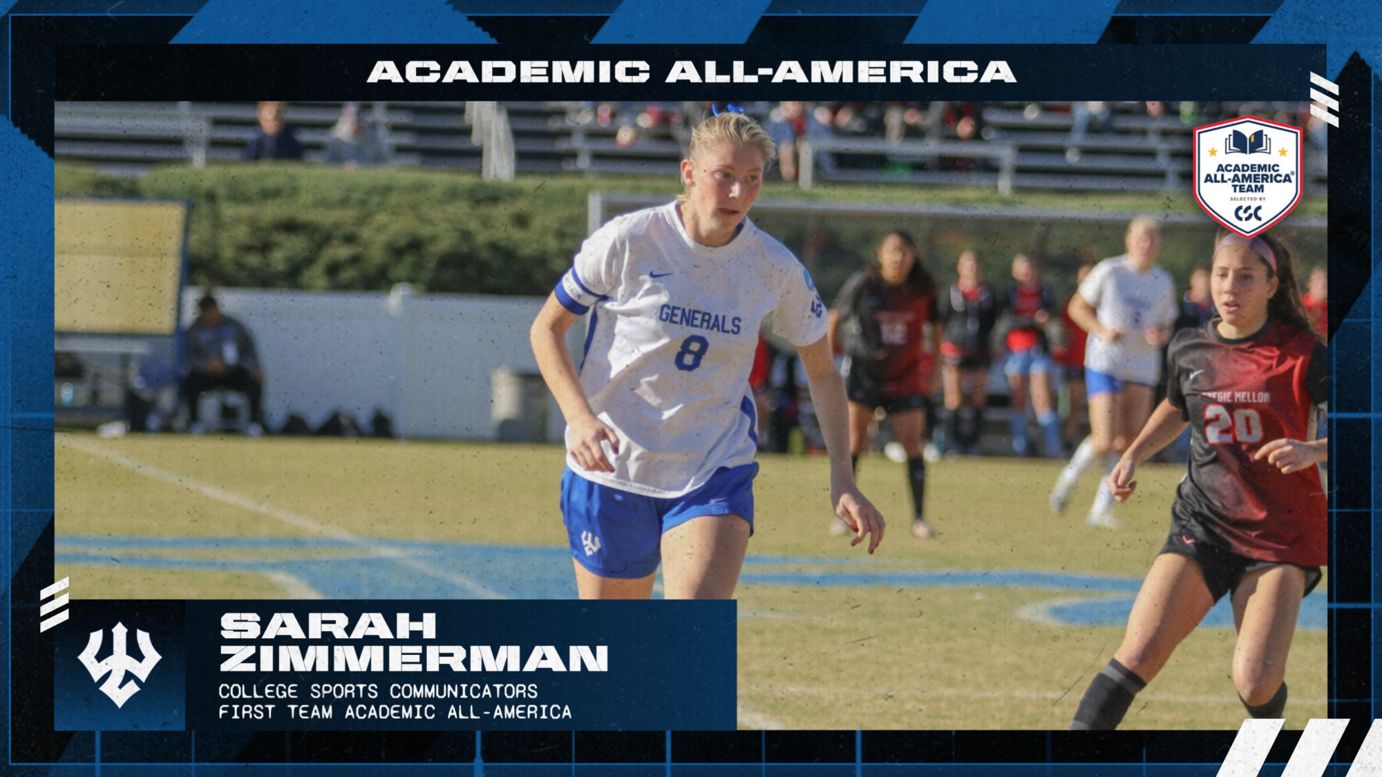 Sarah Zimmerman '26 2025 CSC Academic All-America