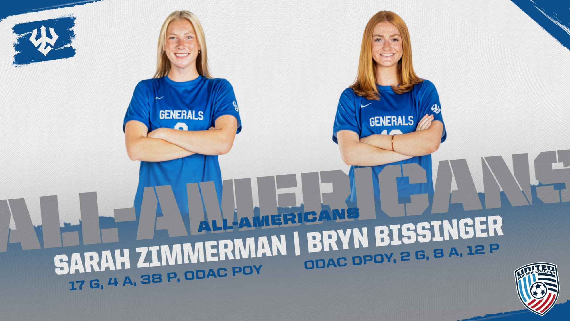 Sarah Zimmerman '26, Bryn Bissinger '26 All-Americans 2025 season