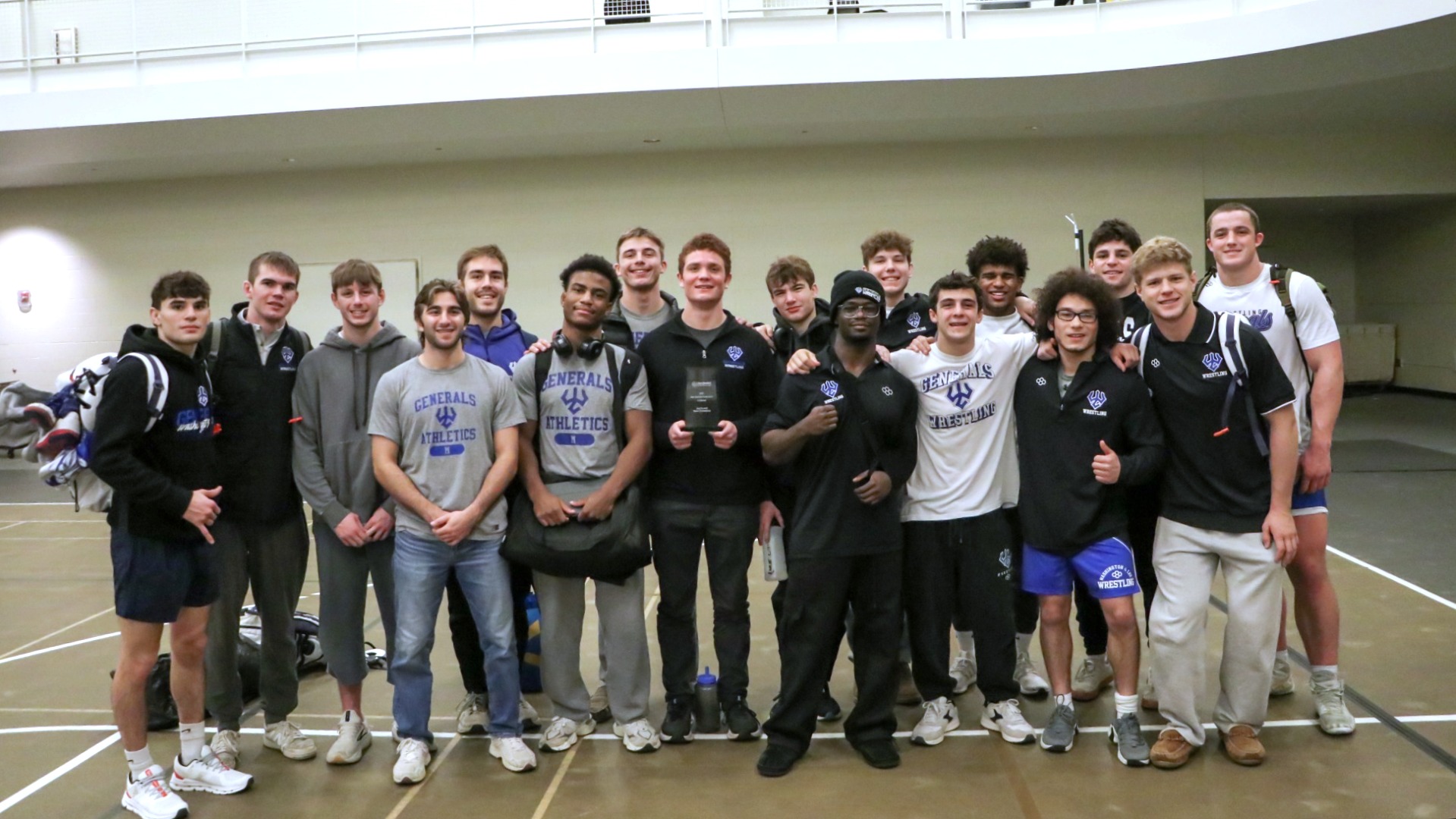 Wrestling Team Picture - New Standard 2025, Second Place