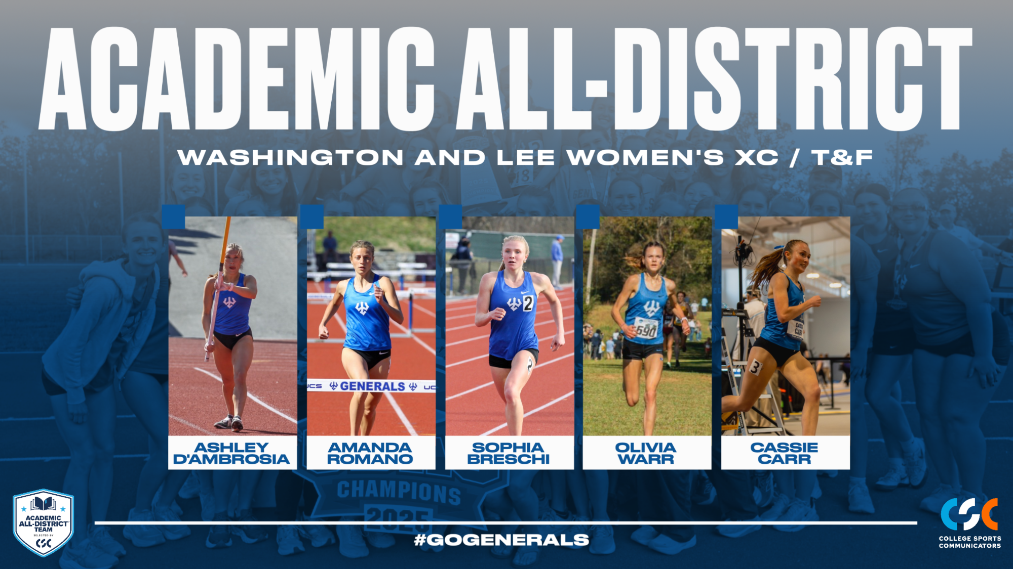 WT&F 2025 Academic All-District