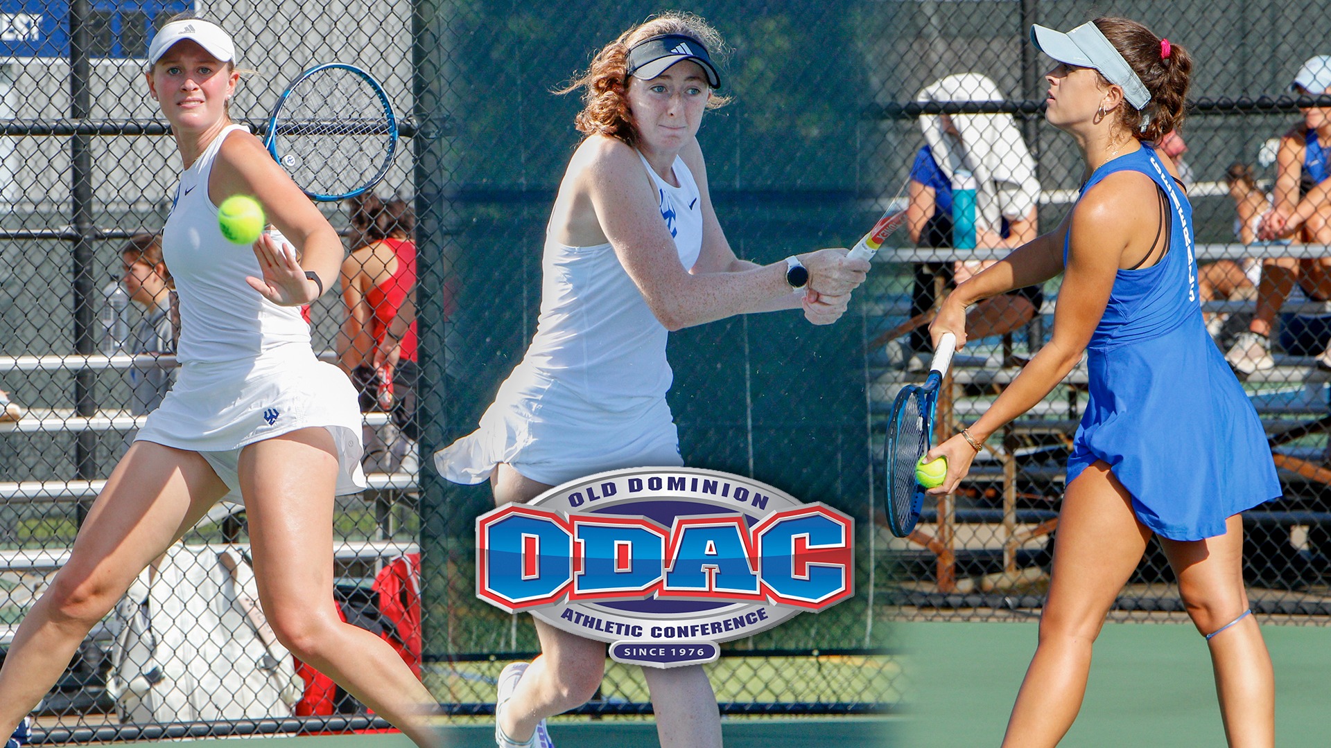 Margarette Berdy '29, Sarah Donnelly '28, Grace Lorenz '26 ODAC Players of the Week - Sept. 30