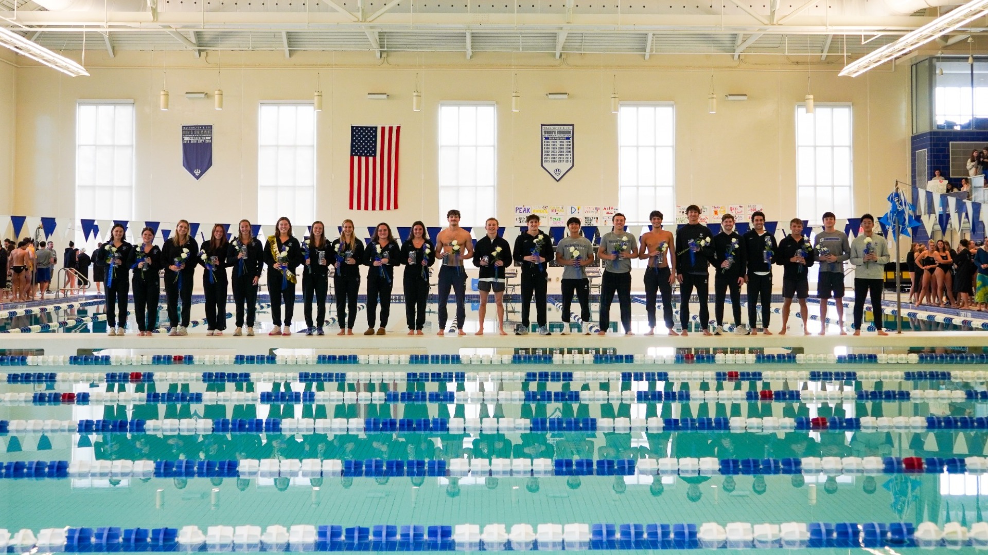 2026 Men's and Women's Swimming Senior Day