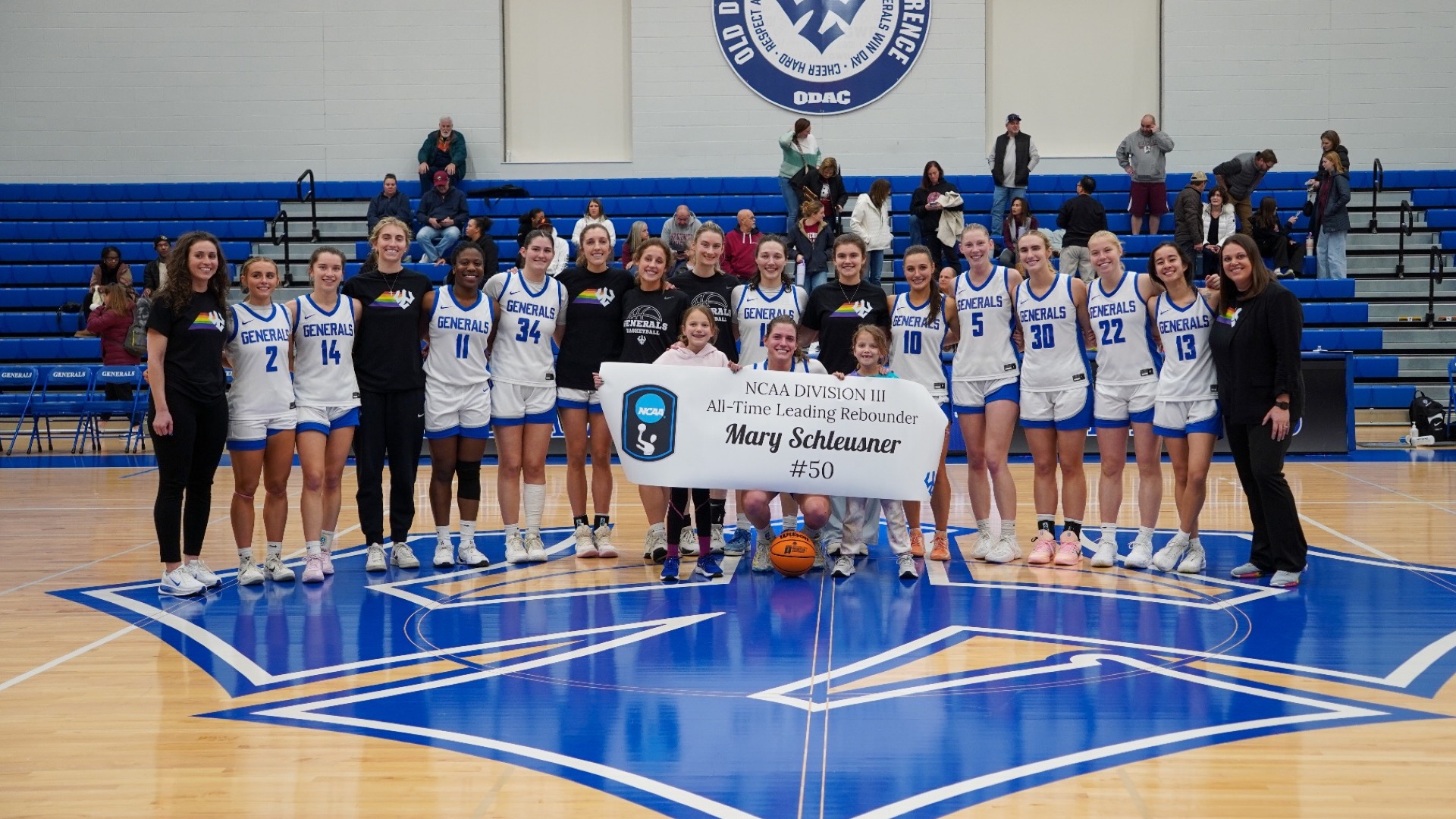 Mary Schleusner NCAA Rebounding Record