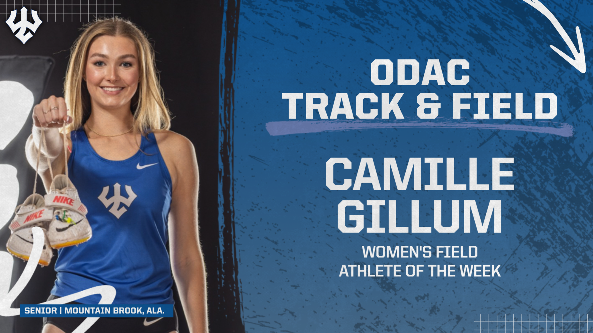 Camille Gillum ODAC Field AOTW