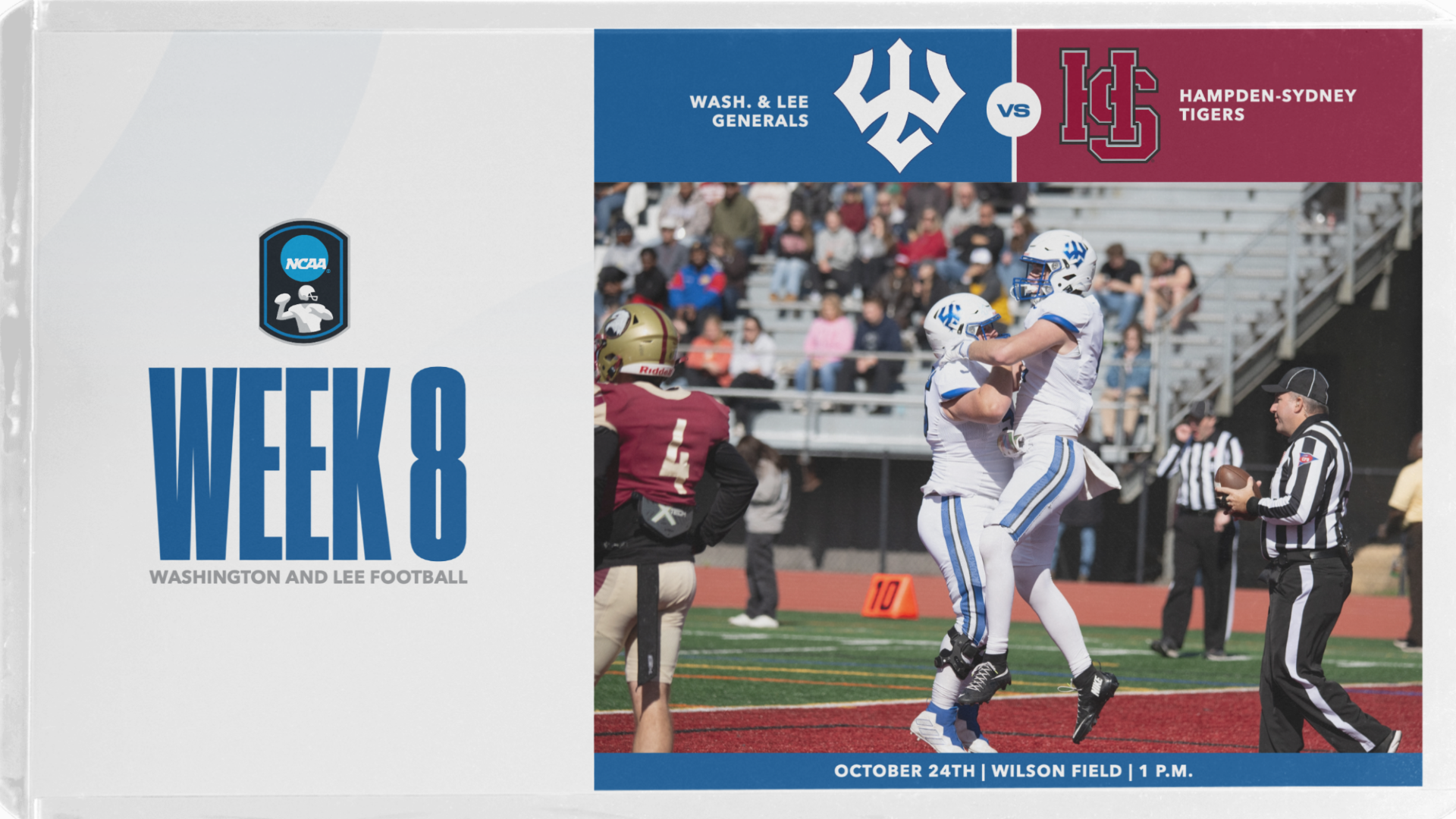 Week 8 FB Preview Graphic: Hampden-Sydney