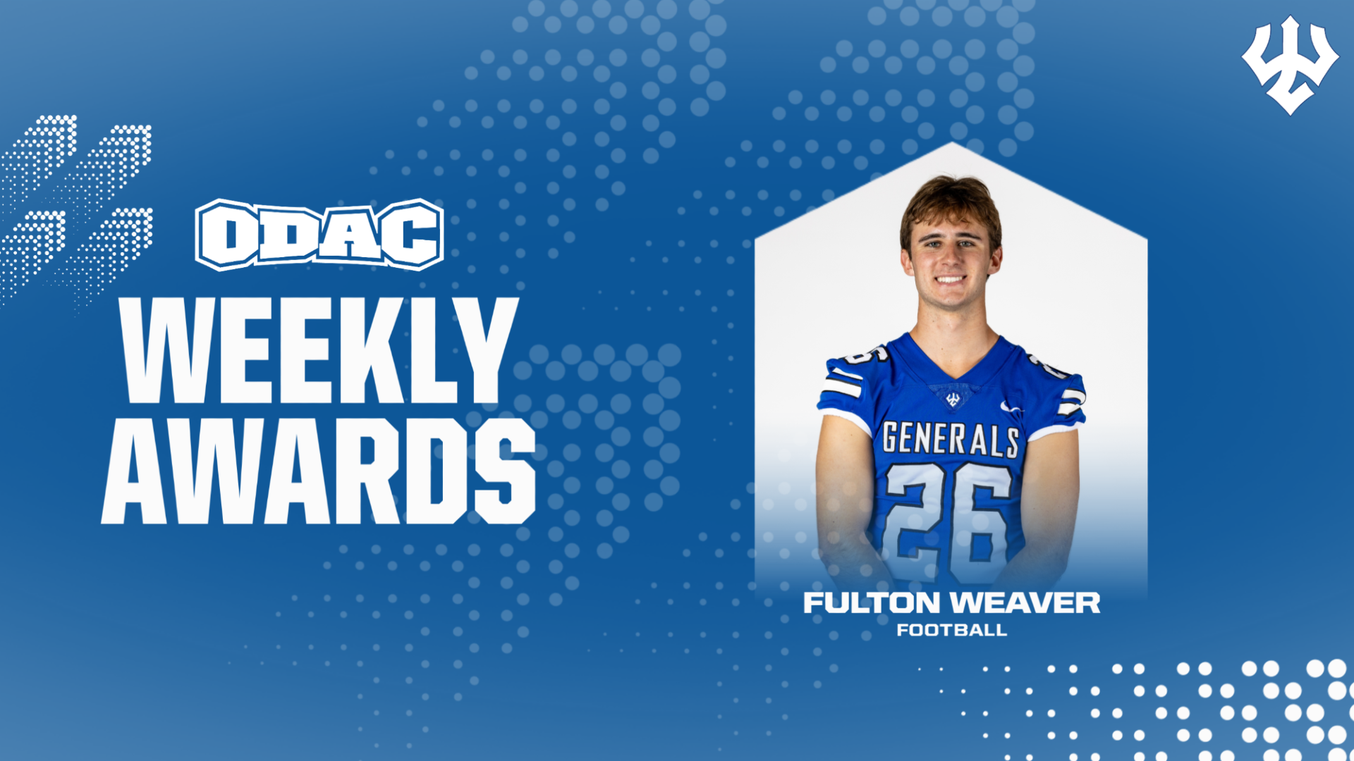 Fulton Weaver Special Teams POTW