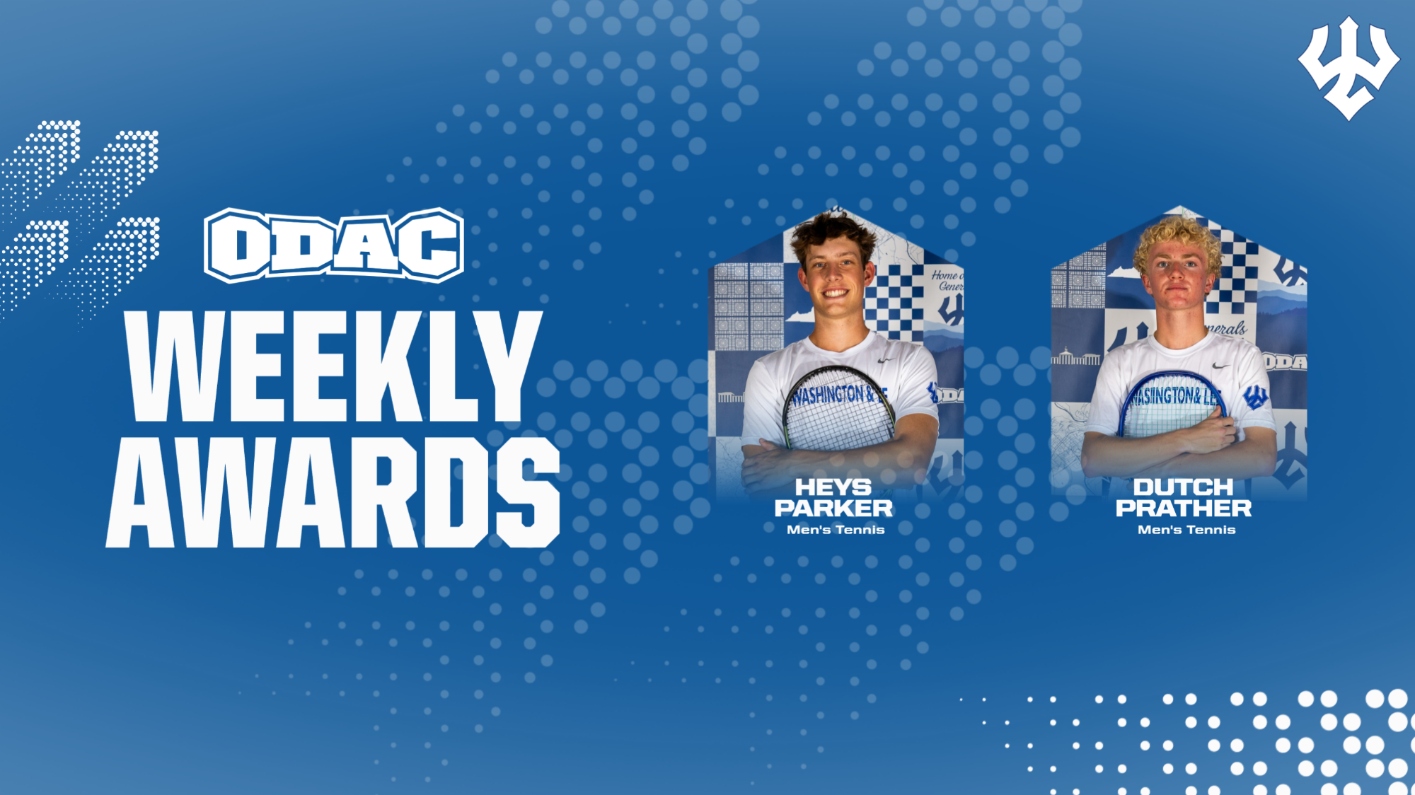 Heys Parker, Dutch Prather ODAC Players of the Week - Oct. 6