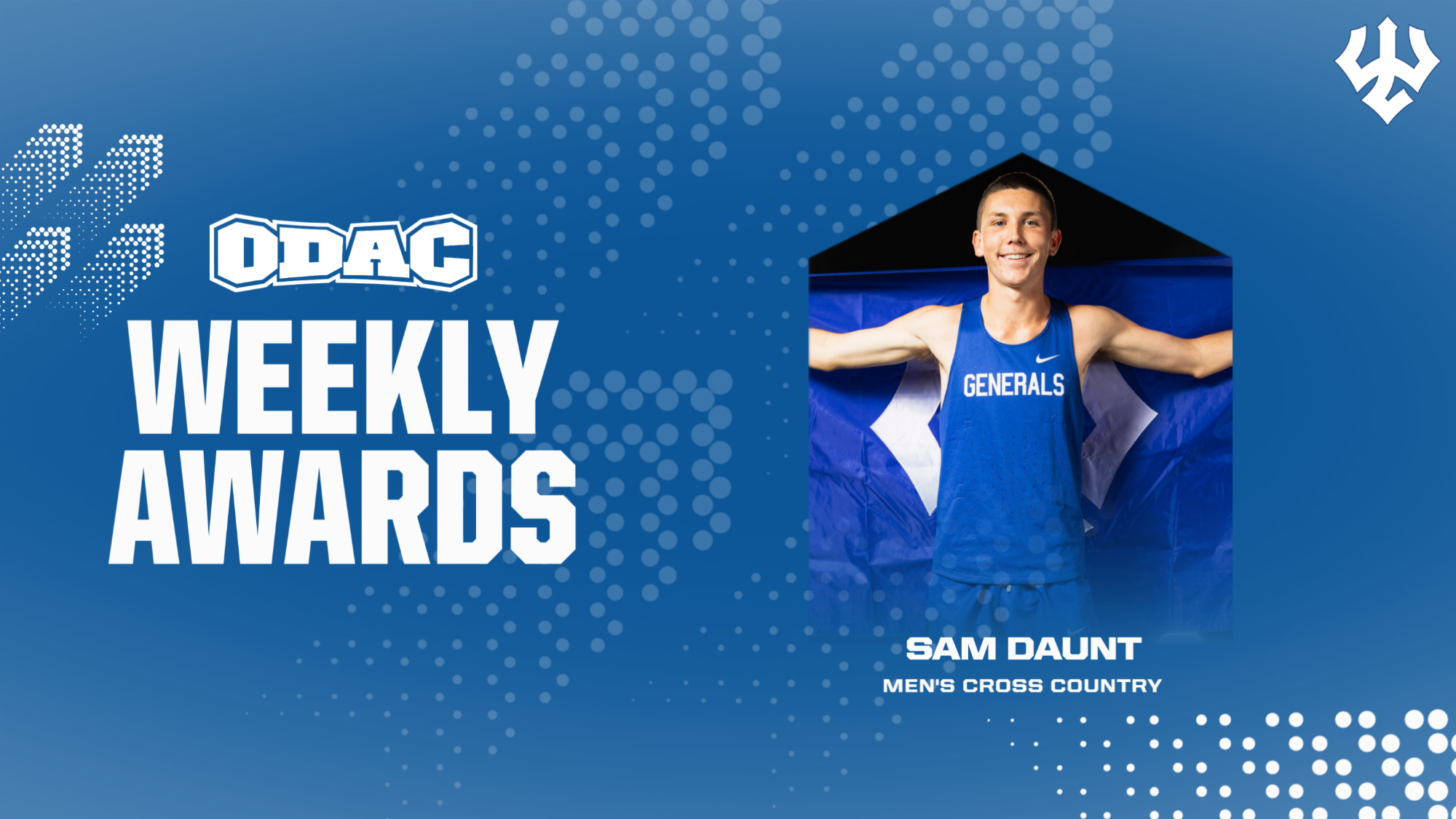 Sam Daunt 2026 - ODAC Player of the Week October 6