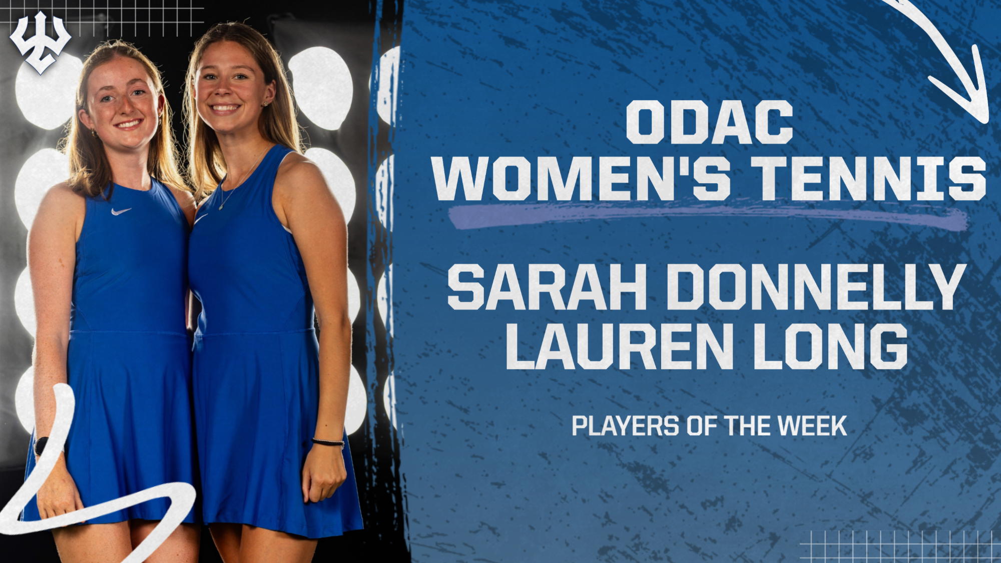 Sarah Donnelly '28, Lauren Long '26 ODAC Players of the Week - Feb. 16