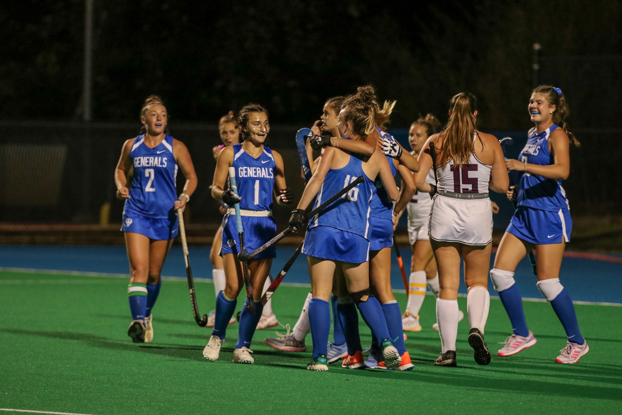 Washington and Lee defeats Roanoke College 6-0 on October 8, 2025. 