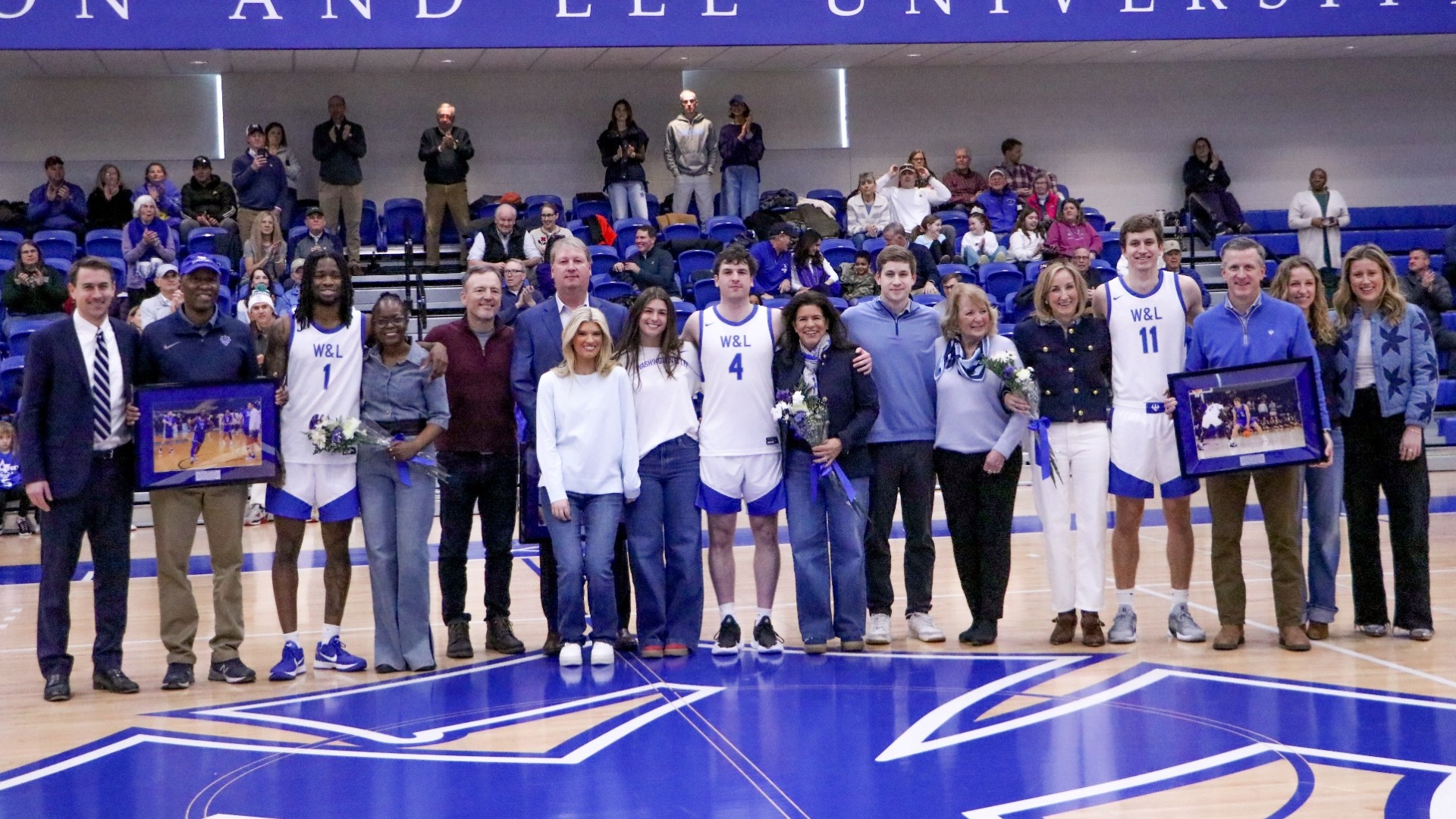 2026 W&L Men's Basketball Senior Day