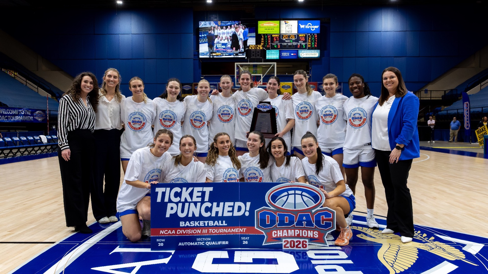 WBB 2026 ODAC Champs