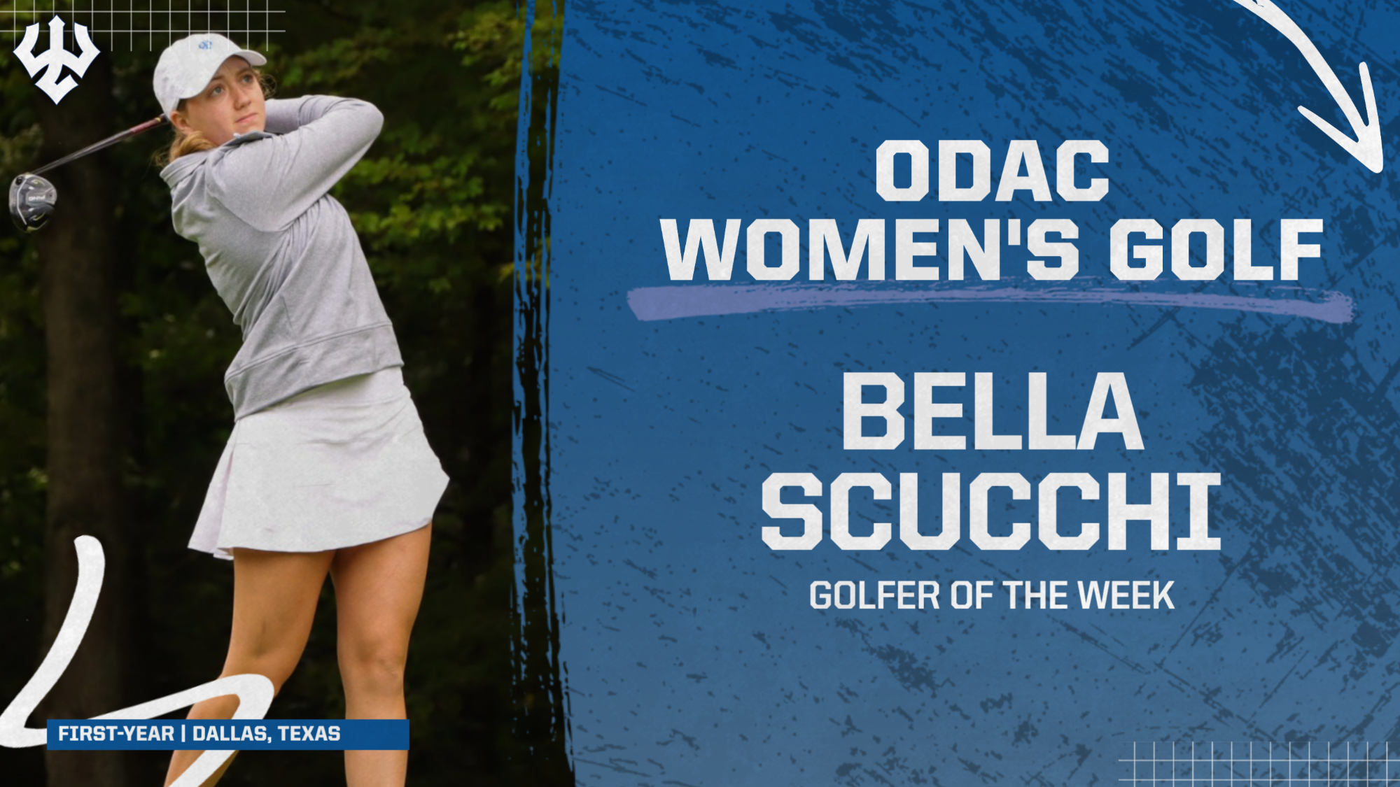 Bella Scucchi '29 ODAC Women's Golfer of the Week - March 11