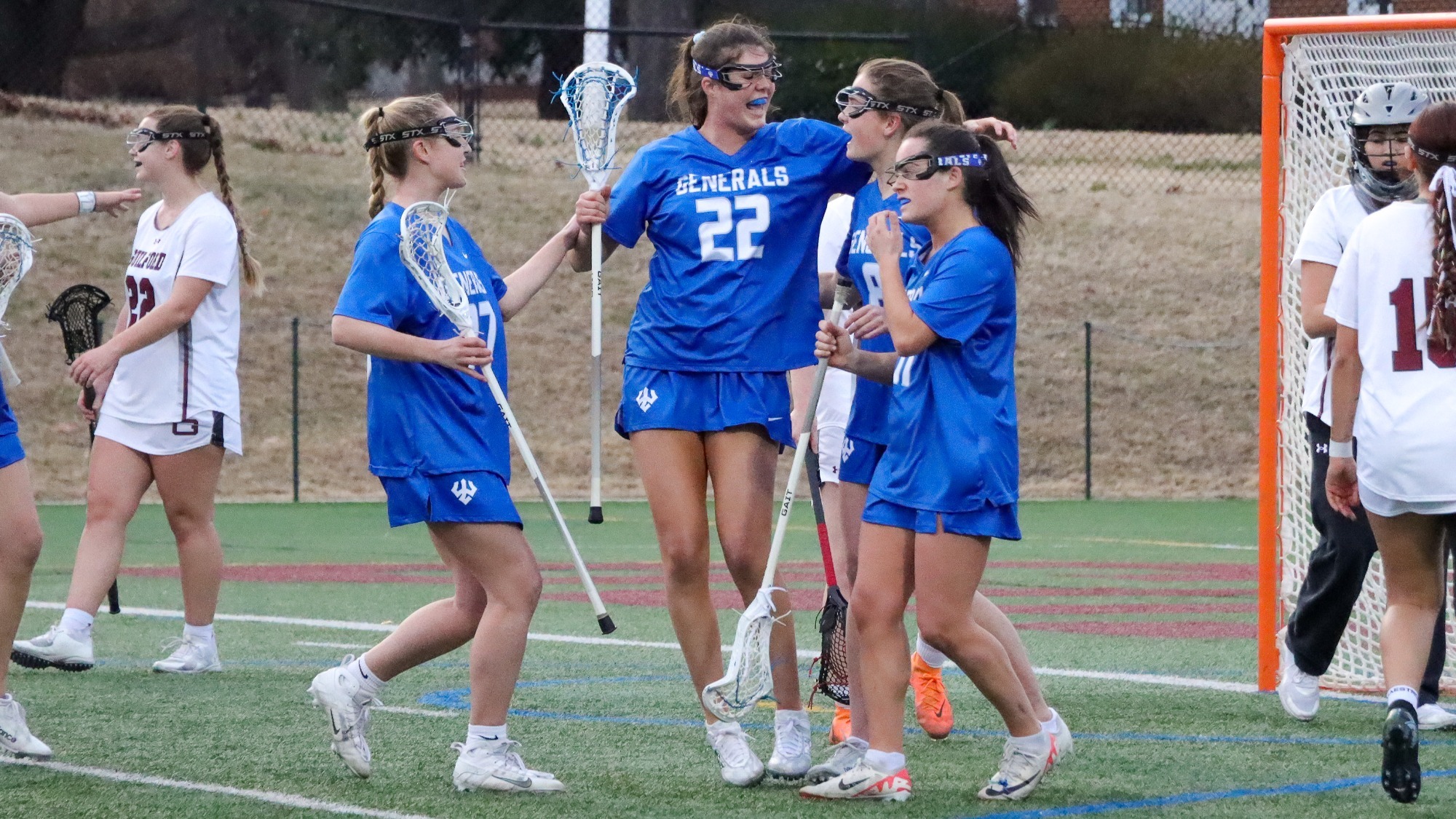 Women's Lacrosse Celebration