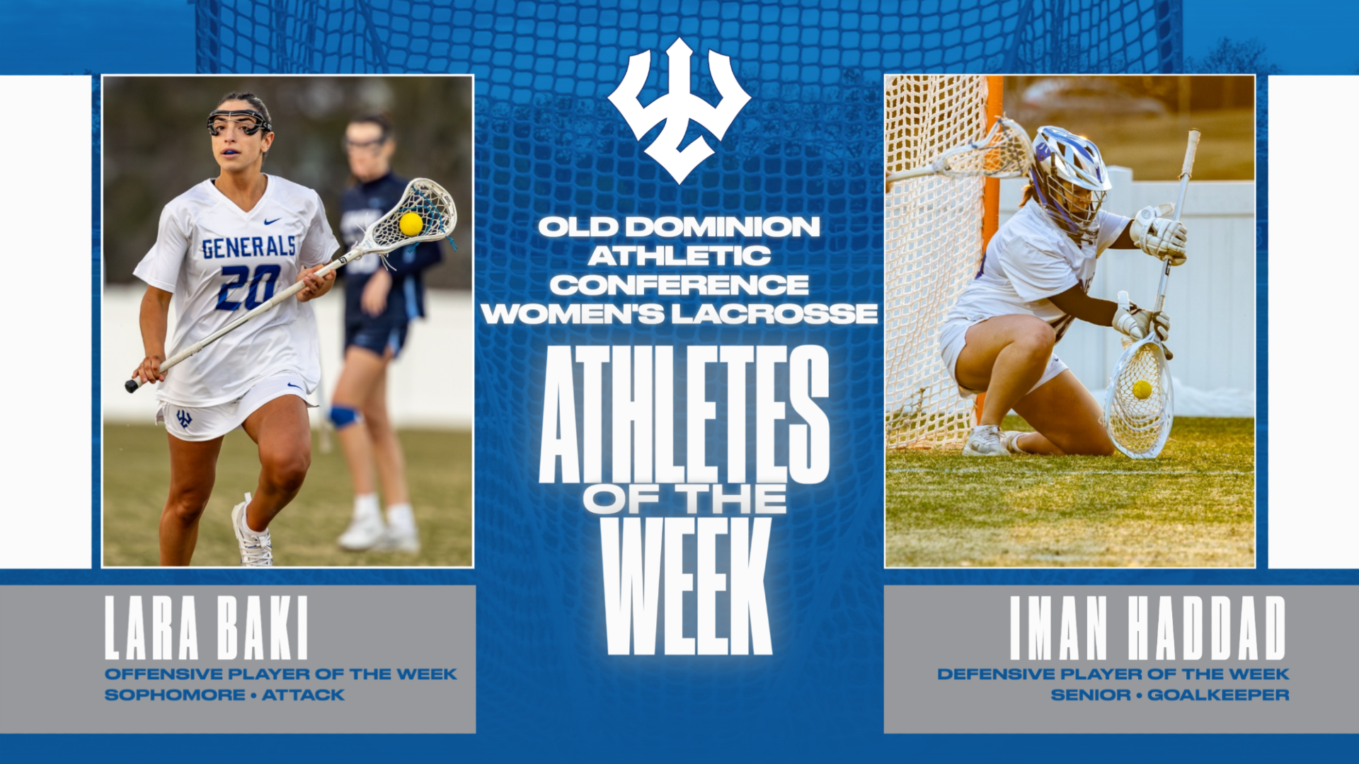 ODAC player of the Week - March 23, 2026