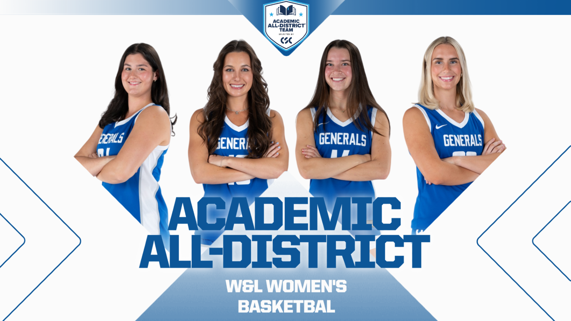 Women's Basketball CSC Academic All-District