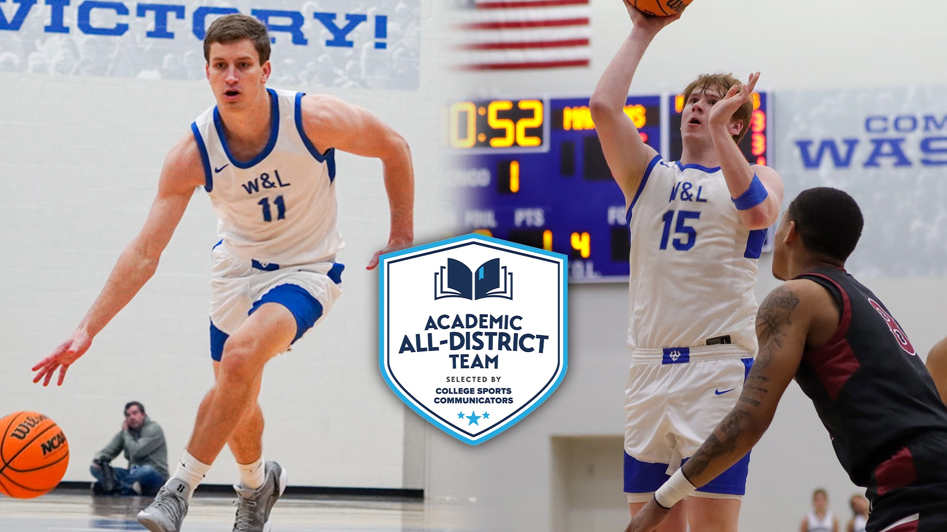 Colin Ryan, Connor Amorosi 2026 CSC Academic All-District