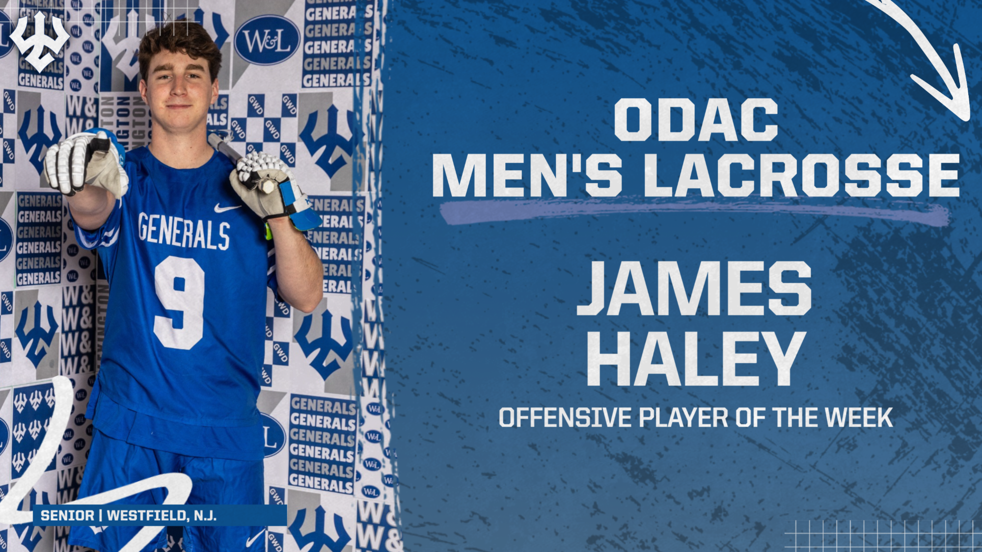 James Haley ODAC Off. Player of the Week - March 23