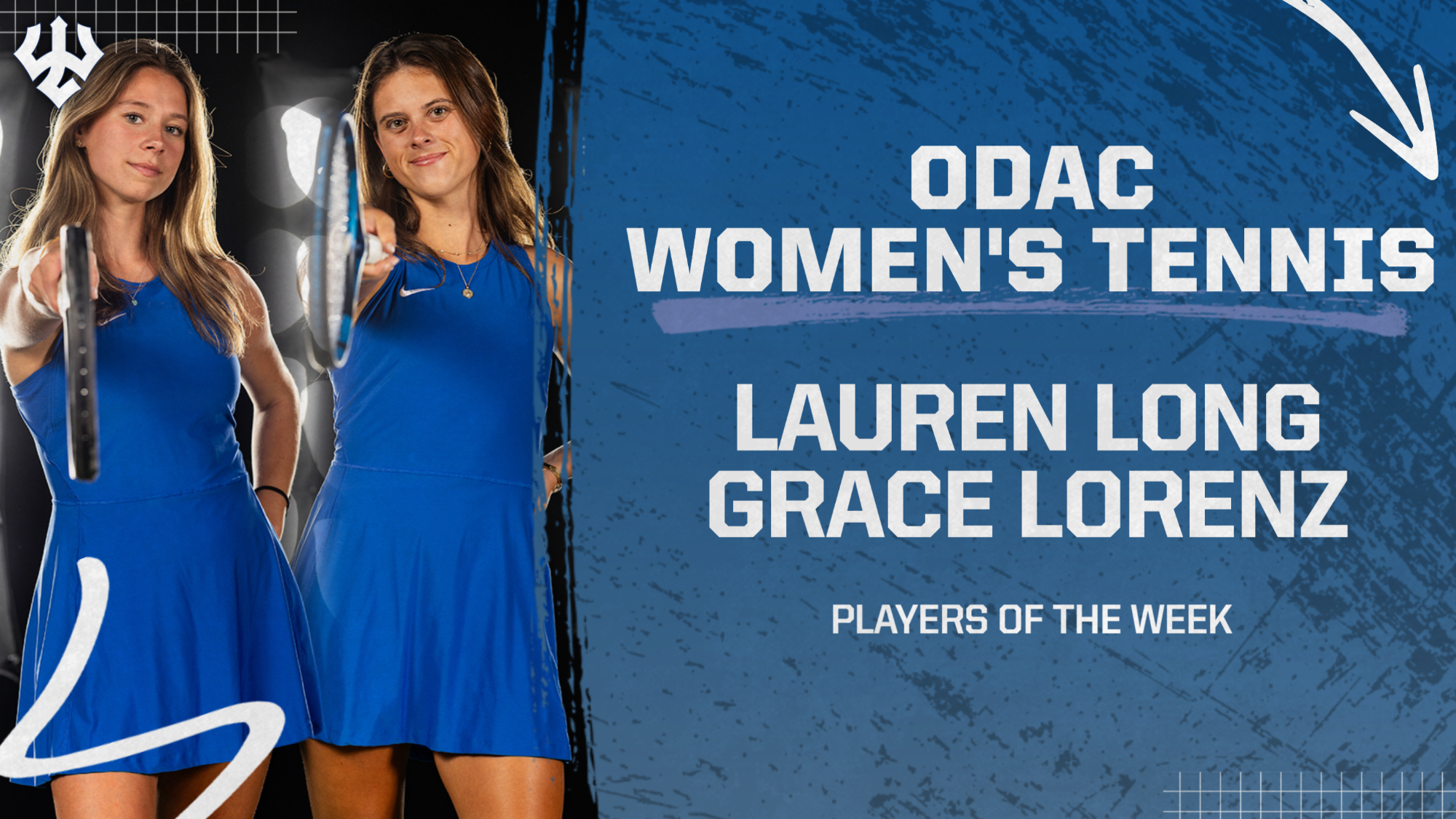 Lauren Long, Grace Lorenz ODAC Players of the Week - March 23