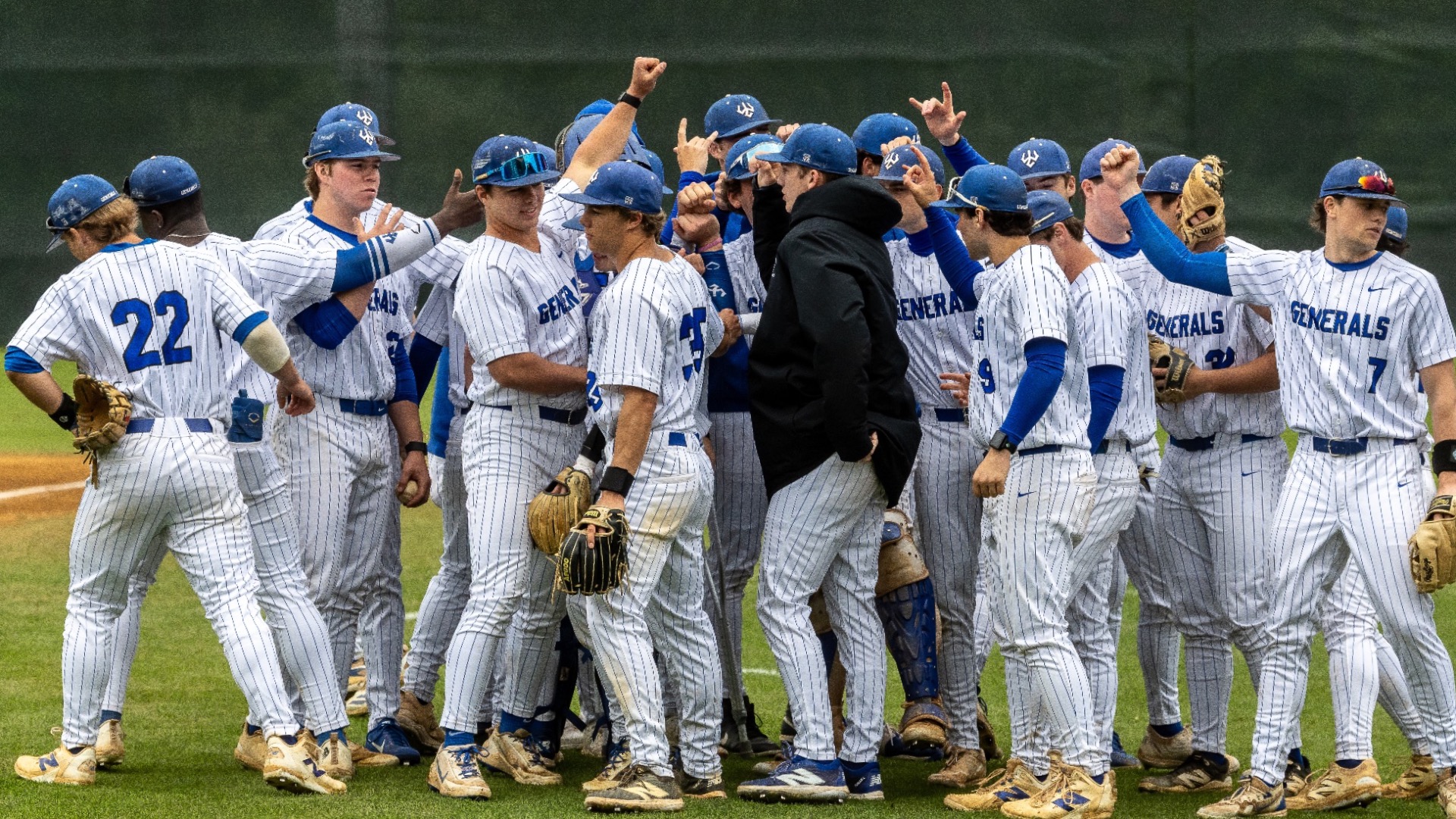 Baseball Team Huddle