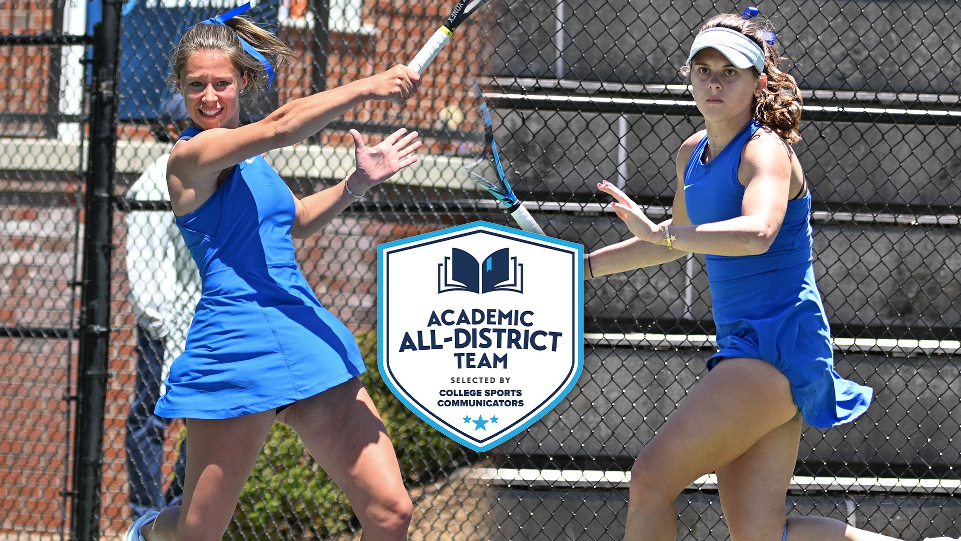 Lauren Long, Grace Lorenz 2026 CSC Academic All-District