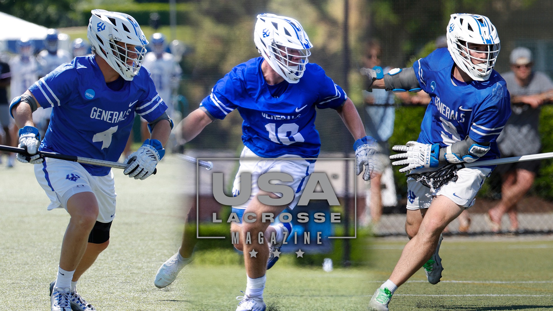Jay O'Keefe, Elliot Cohen, James Haley - 2026 USA Lacrosse Magazine All-Americans