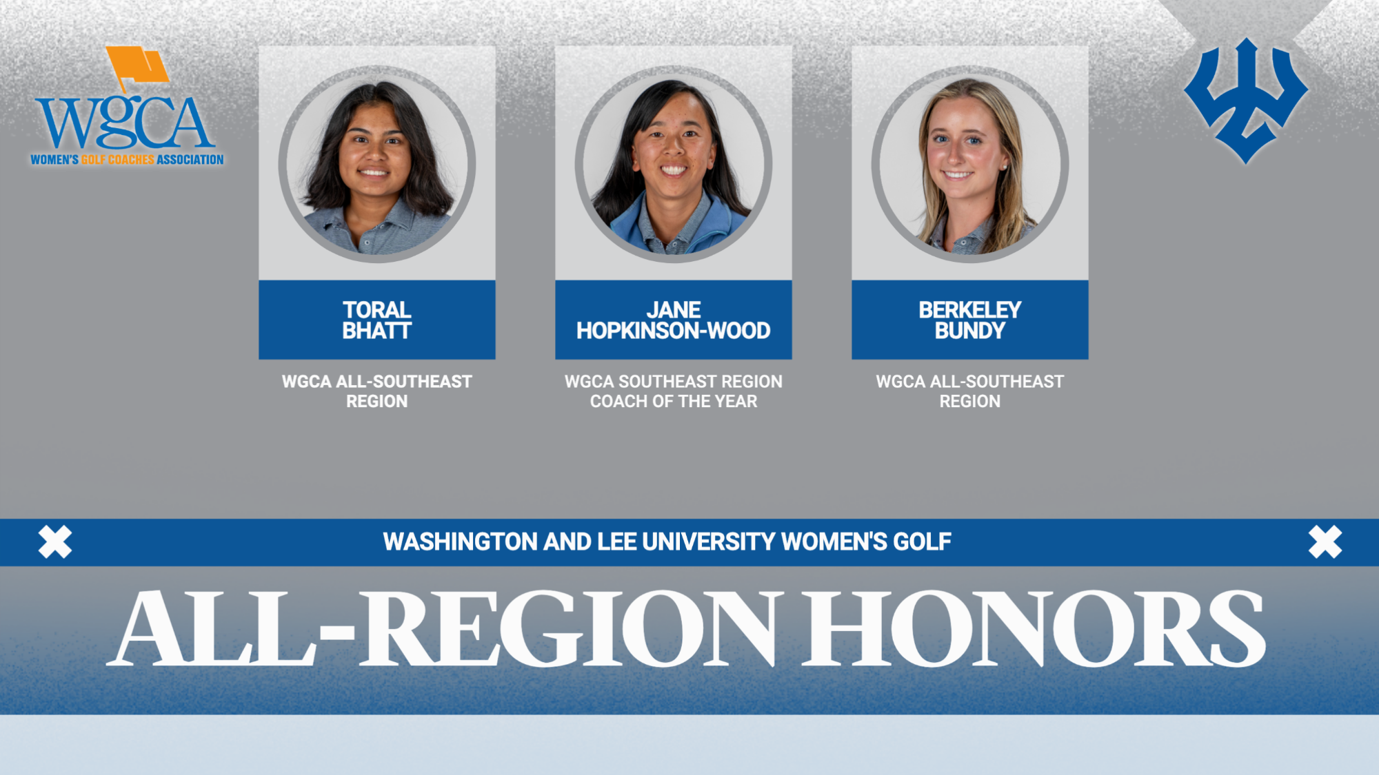 Women's Golf 2026 All-Region Team and Awards