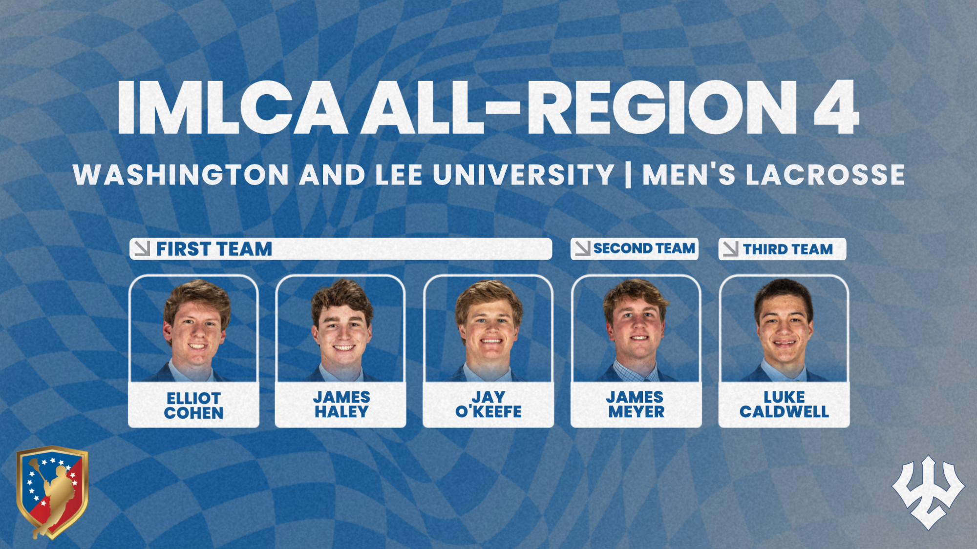 2026 W&L Men's Lacrosse IMLCA All-Region honorees