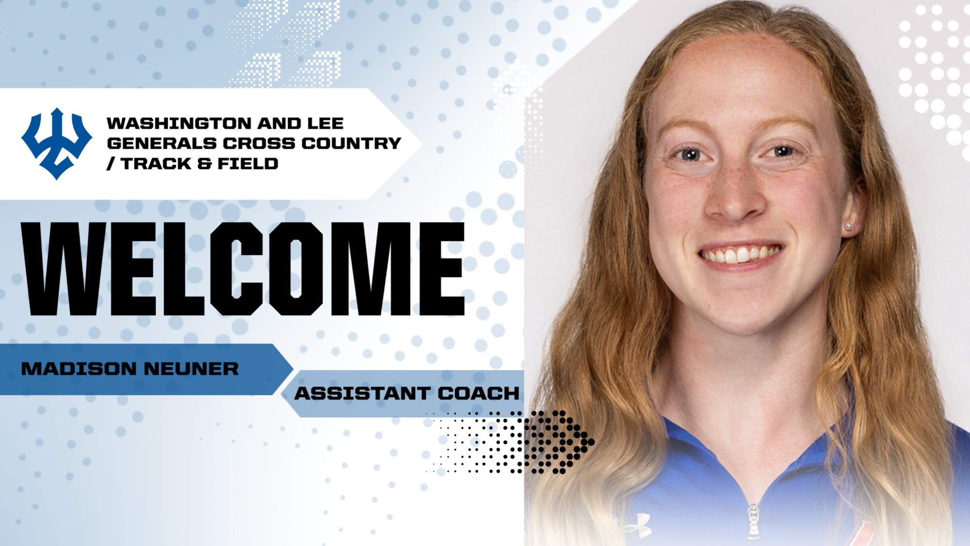 Hiring Graphic - 2026 Madison Neuner - Distance, Mid-Distance and Steeple Chase Assistant Coach