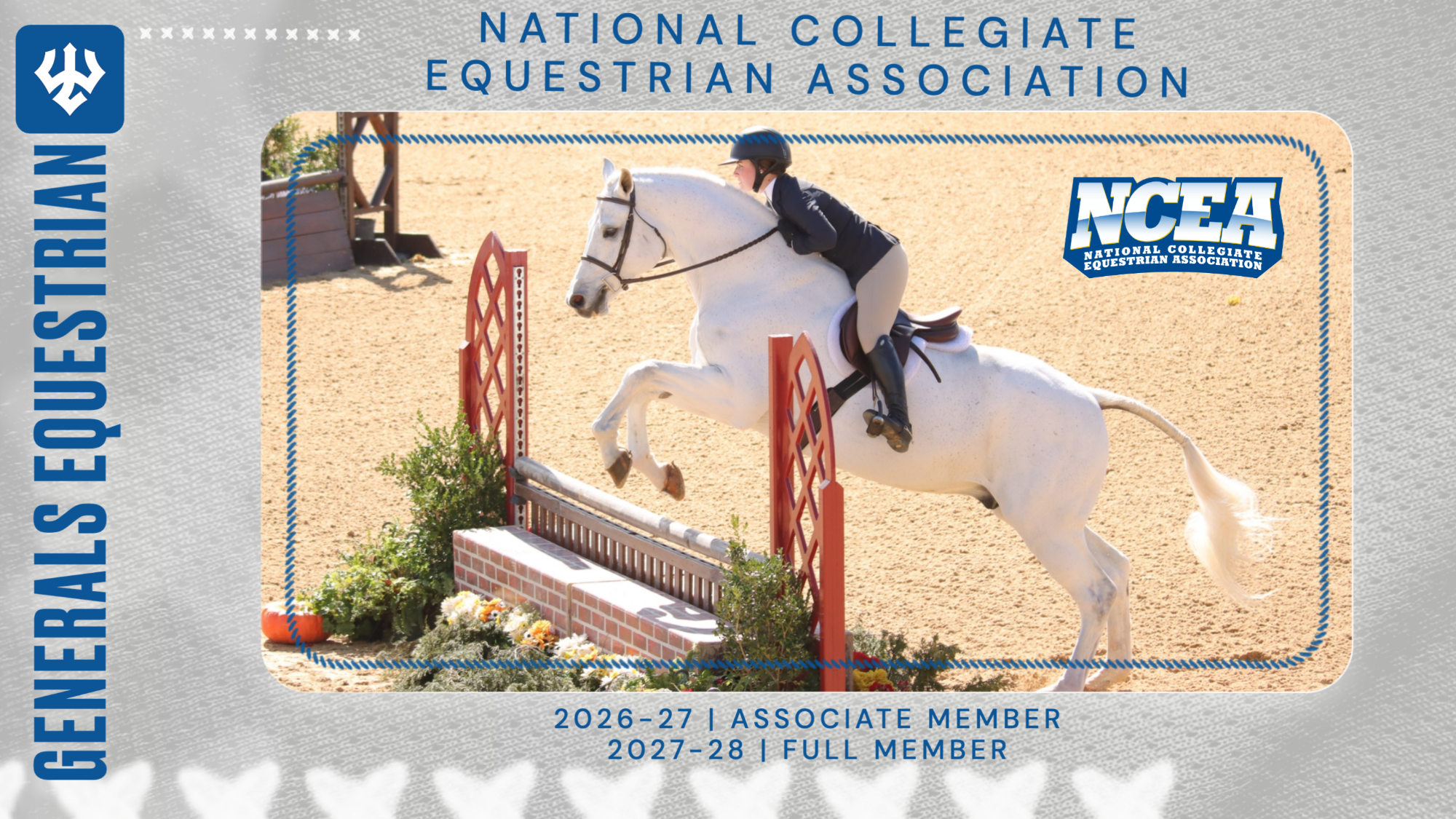 W&L Equestrian Joins the National Collegiate Equestrian Association Starting the 2026-27 season.