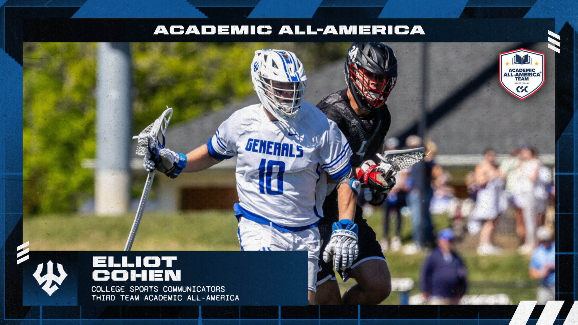 Elliot Cohen - 2026 College Sports Communicators Academic All-America