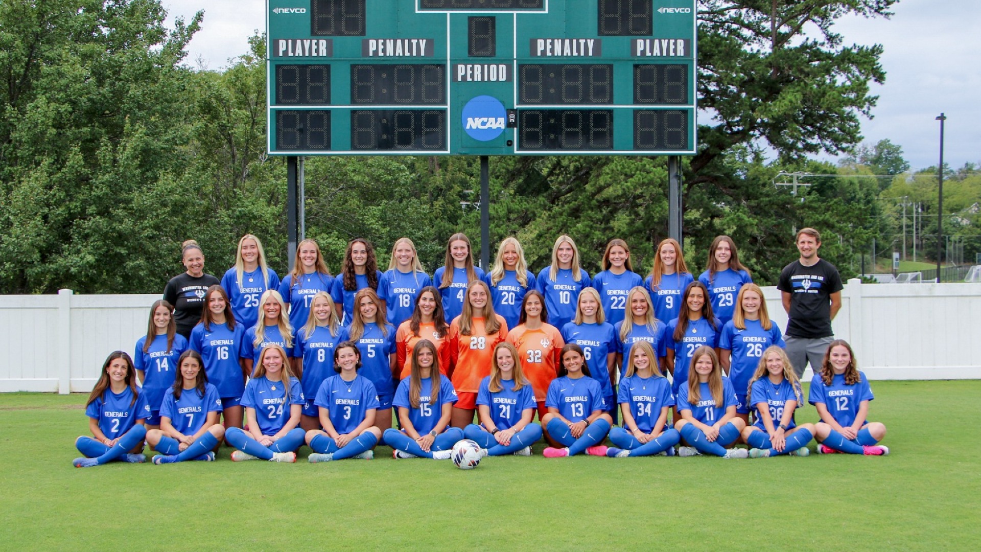 2026 W&L Women's Soccer Team photo