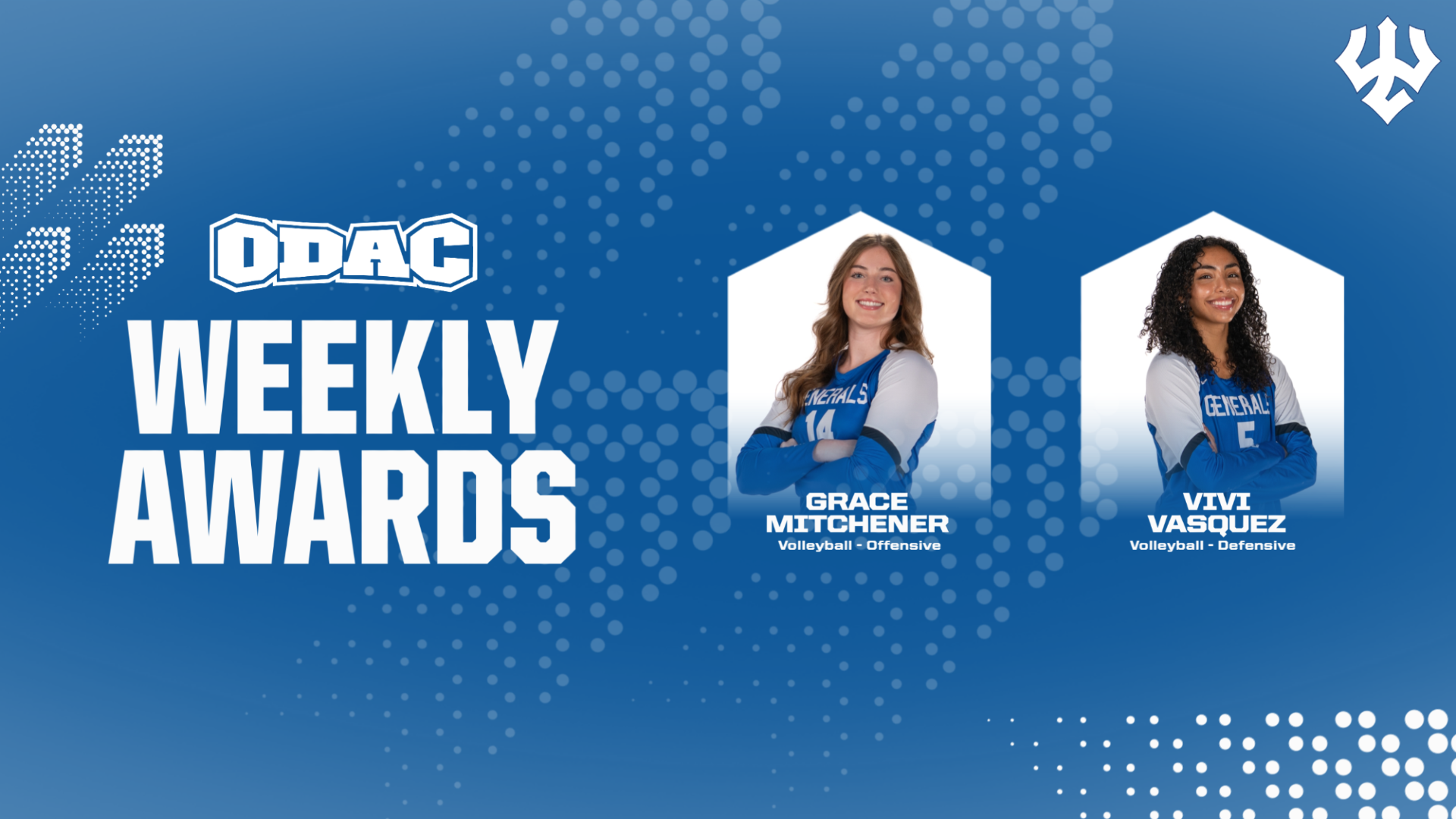 Mitchener, Vasquez ODAC POTW - 9.21.26