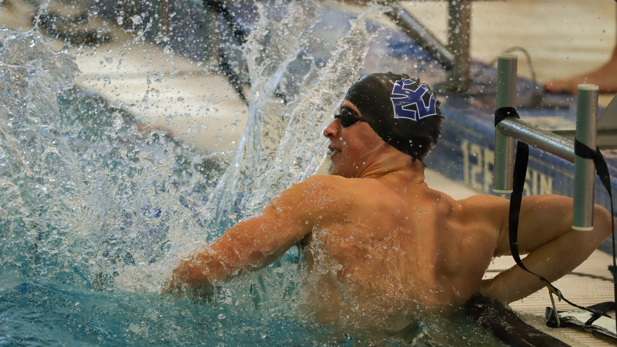 Men's Swimming at 2026 ODAC Relays - Finished Race