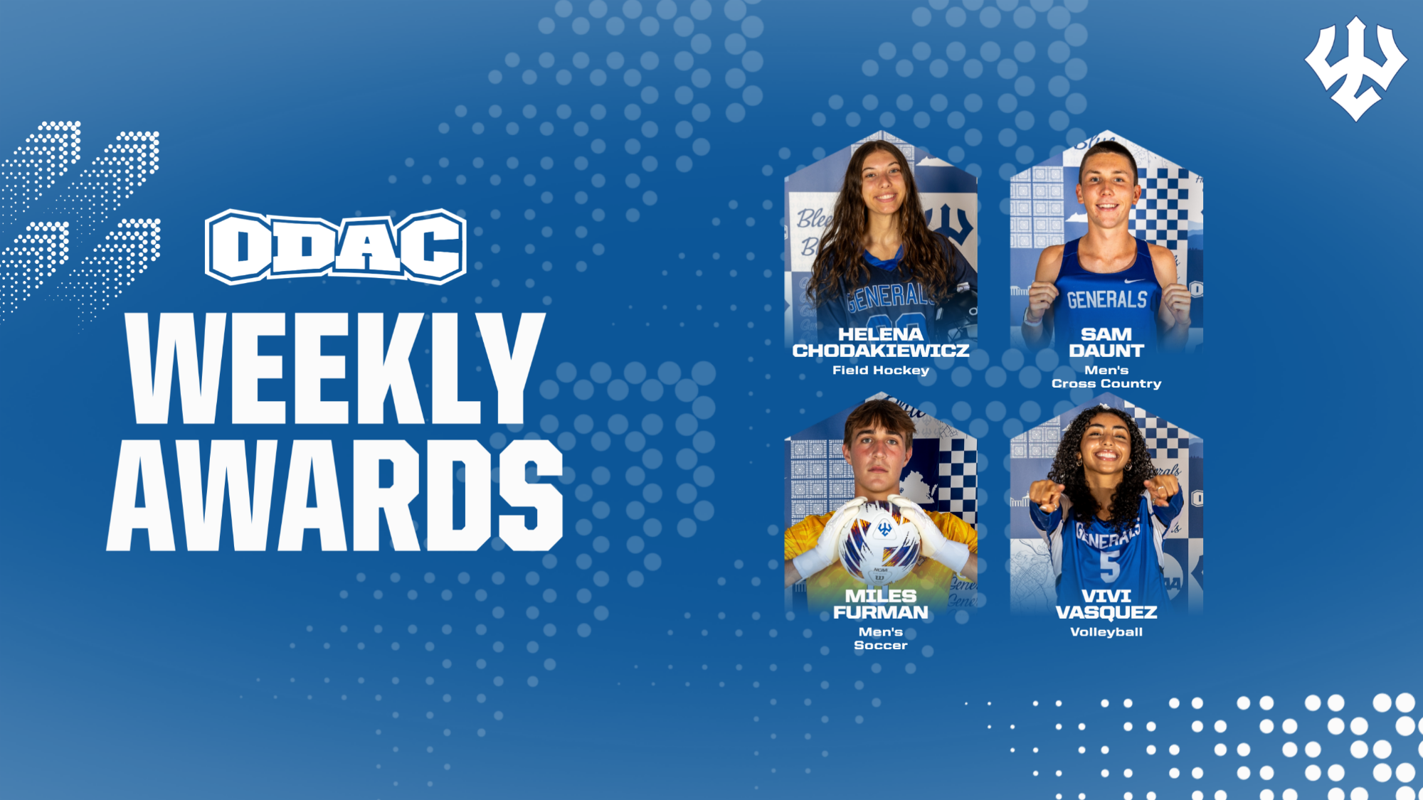 ODAC Athletes of the Week - 9/8