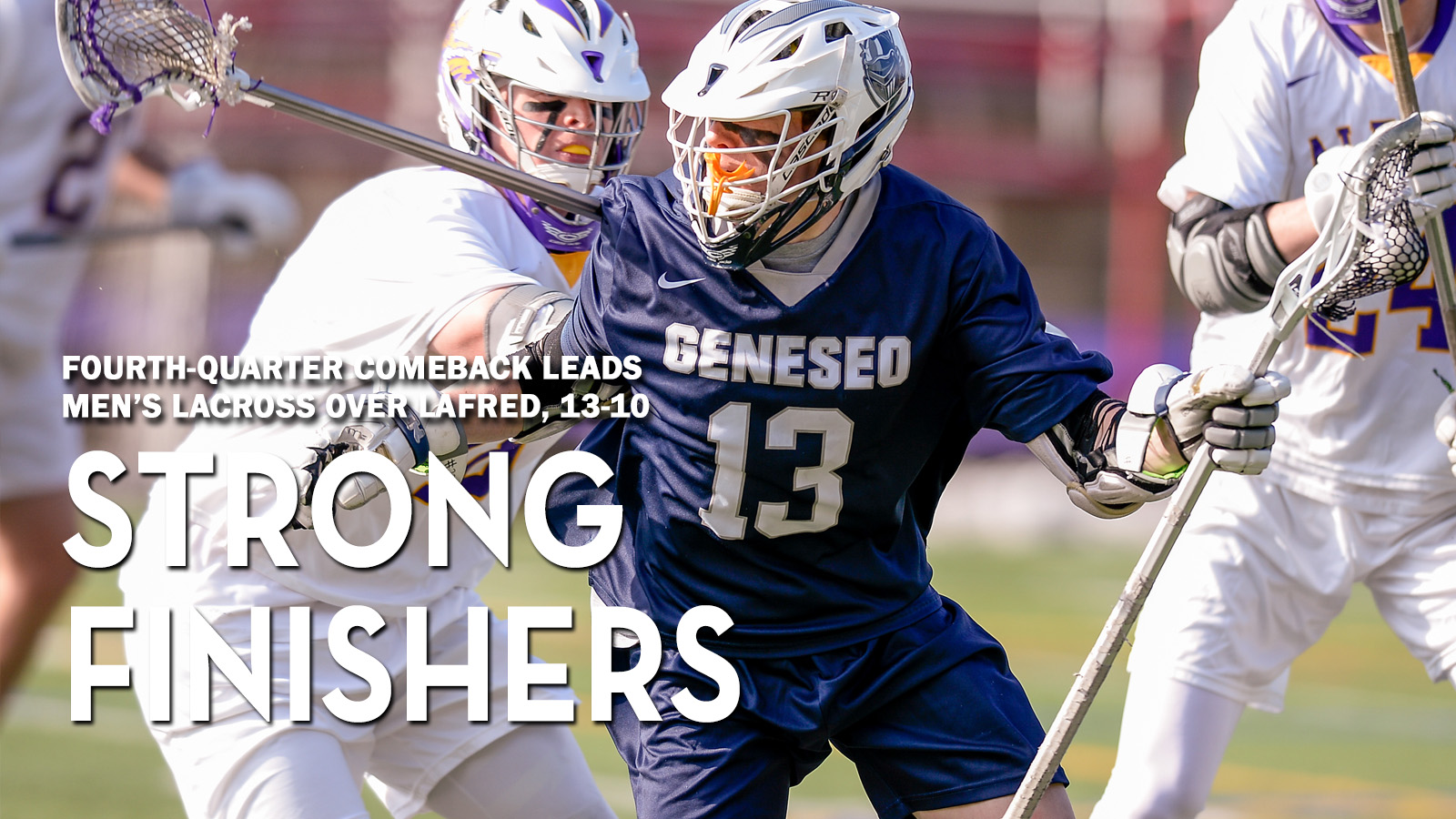 Big Fourth Quarter Brings Men's Lacrosse Back For 1310 Win at Alfred