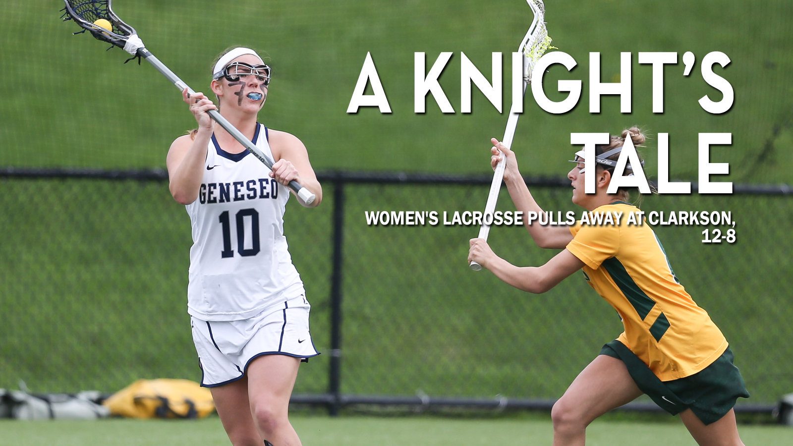 Women's Lacrosse Pulls Away at Clarkson, 128 SUNY Geneseo
