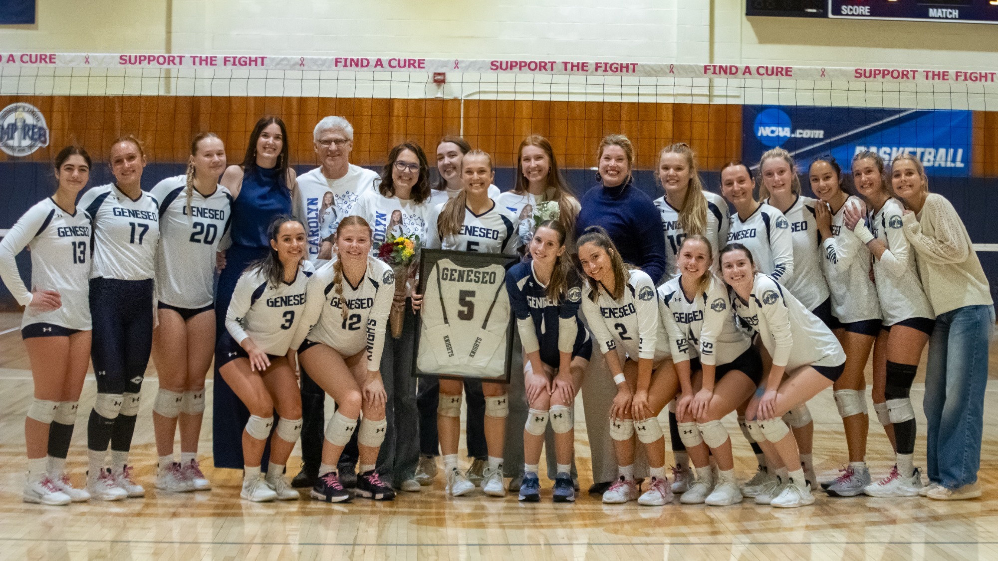 women's volleyball senior day
