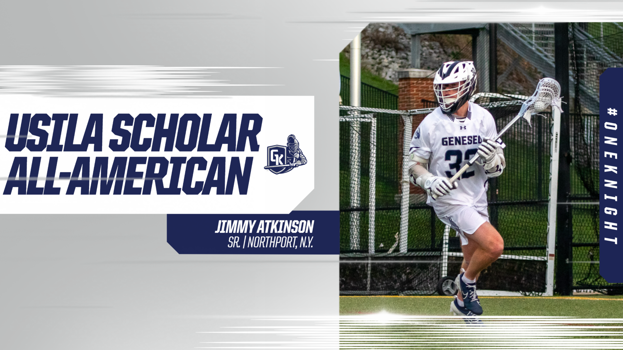 JIMMY ATKINSON USILA SCHOLAR ALL AMERICAN