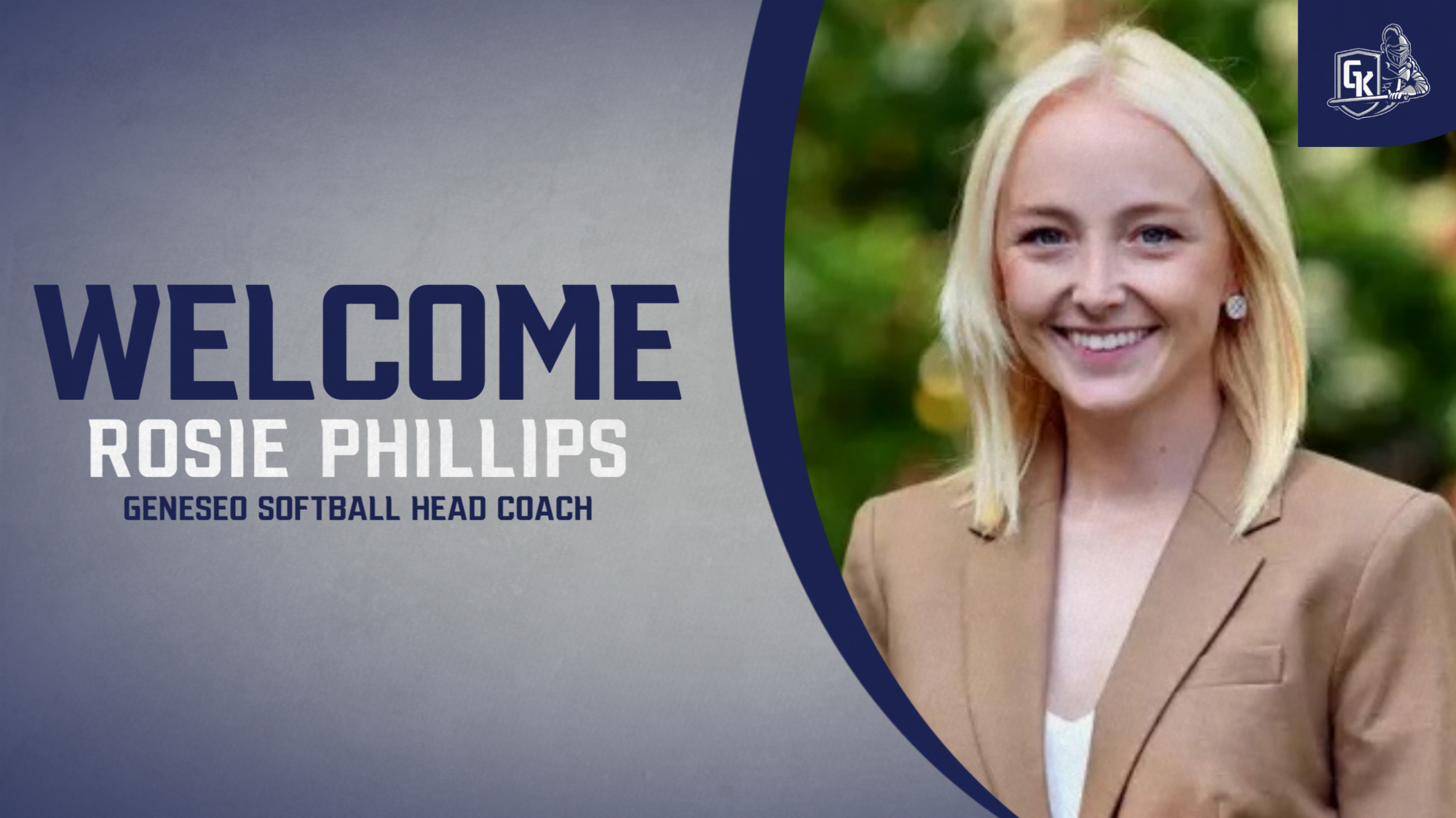 Rosie Phillips Geneseo Softball Head Coach