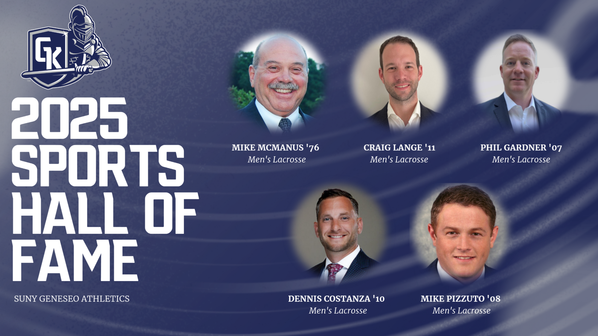 2025 Geneseo Sports Hall of Fame Class