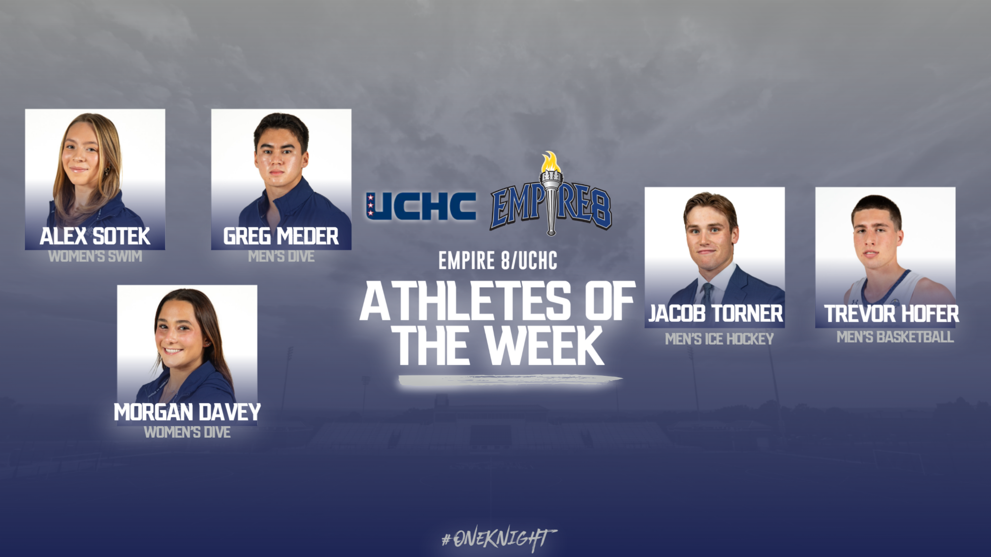 empire 8 and uchc weekly awards